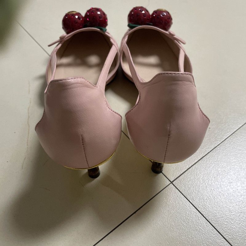 Gucci Gucci Cherry Decorated High Heels 0079 Size US 8 / IT 38 - 3 Thumbnail