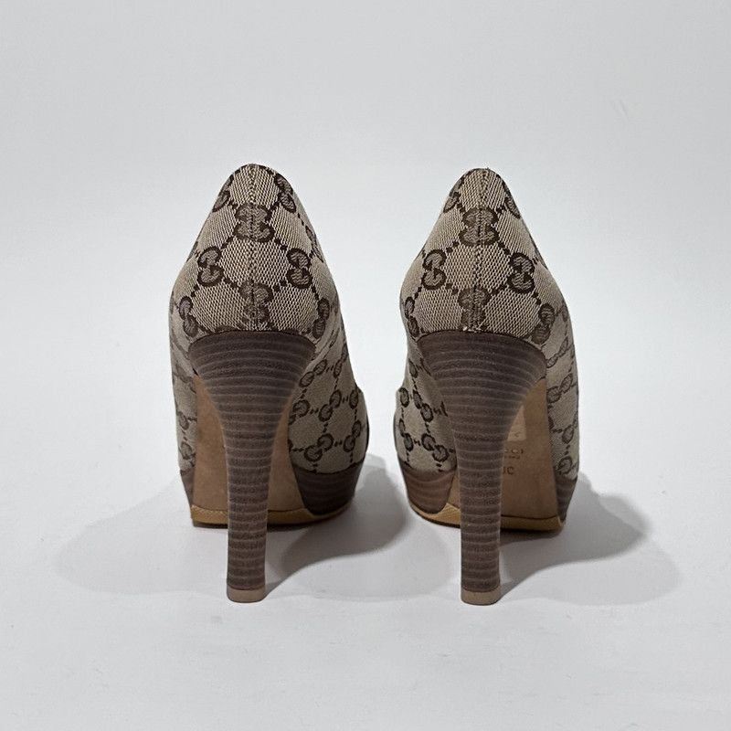 Gucci Gucci Brown High Heel Shoes 0079 Size US 8 / IT 38 - 5 Thumbnail