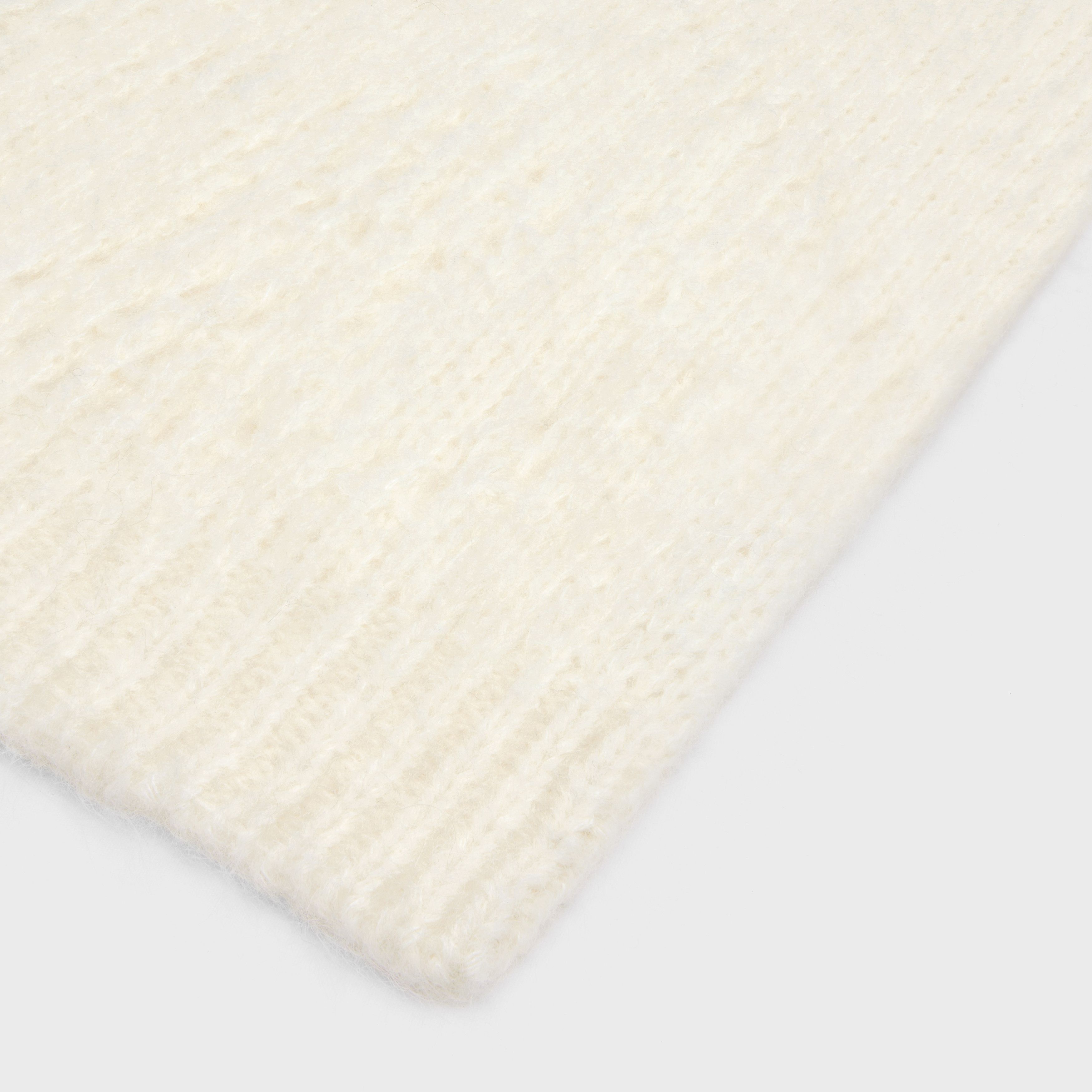 Celine scarf in fair isle alpaca wool pointelle Size ONE SIZE - 2 Thumbnail