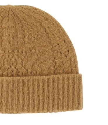 Celine beanie in cashmere and silk pointelle Size ONE SIZE - 2 Thumbnail