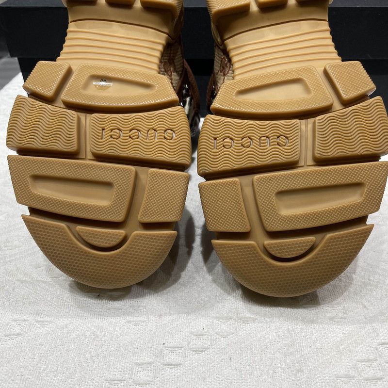 Gucci Gucci Wmns Flashtrek 'Brick Red Beige' Boots 0079 Size US 8 / IT 38 - 13 Thumbnail