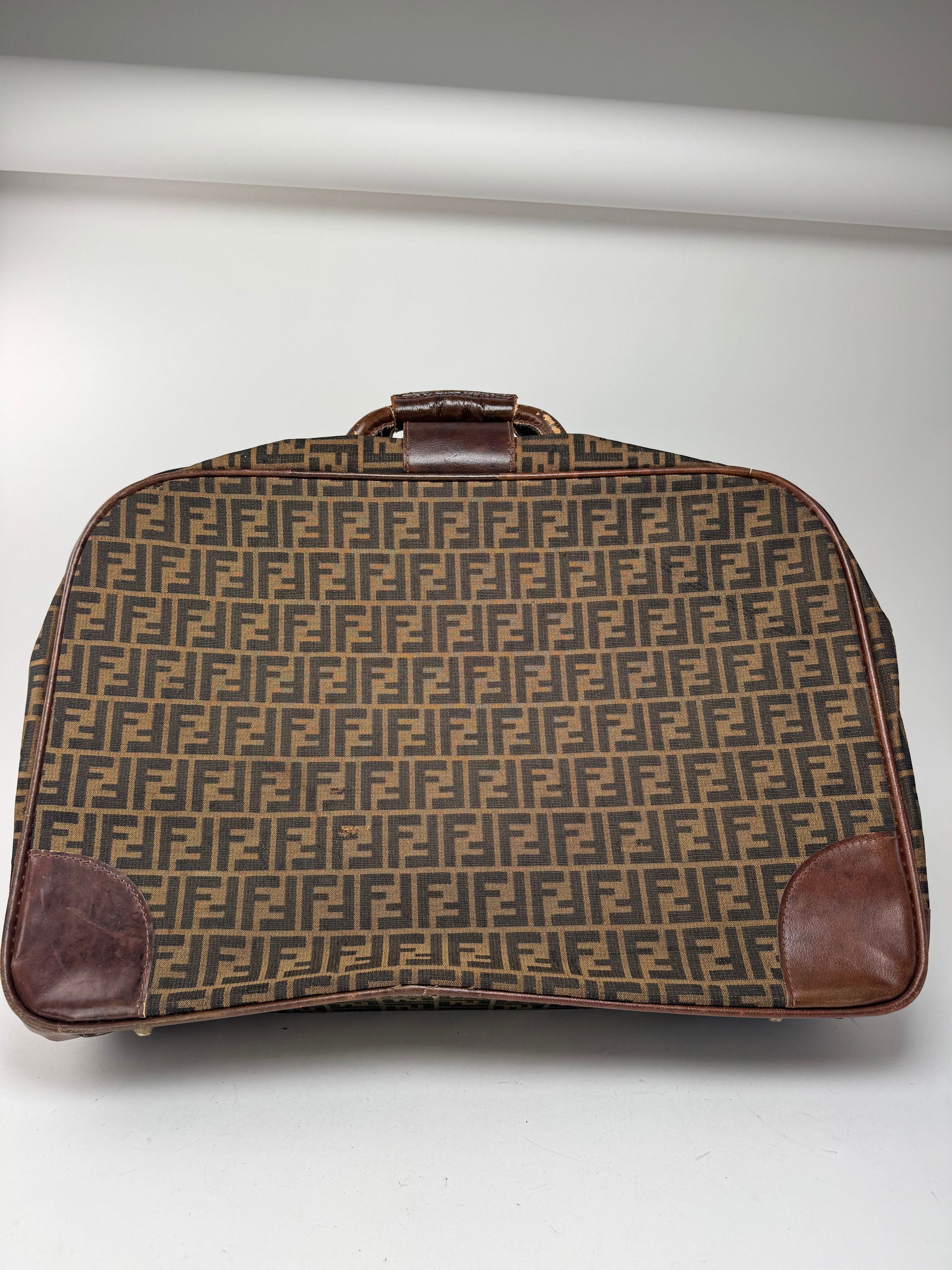Fendi Vintage FF monogram Suitcase brown Size ONE SIZE - 2 Thumbnail