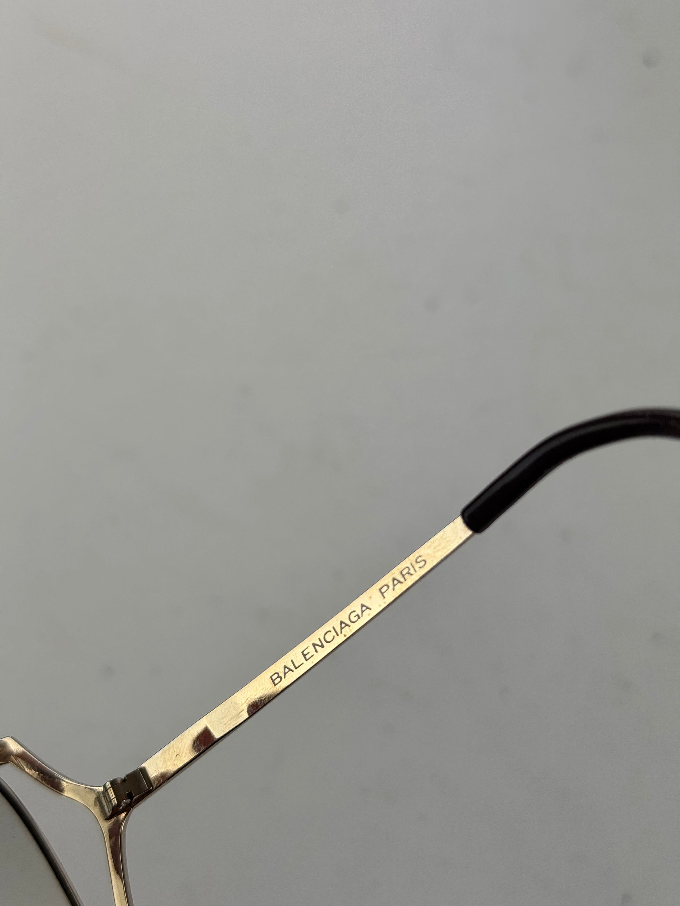 Balenciaga Vintage Metal Sunglasses Size ONE SIZE - 8 Thumbnail
