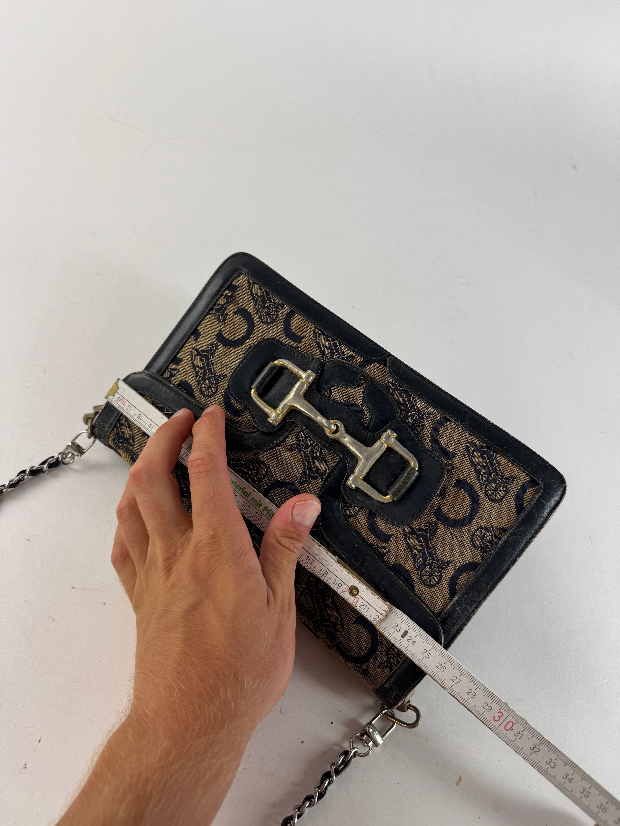 Celine Vintage Macadam Monogram Grecy Bag Size ONE SIZE - 10 Thumbnail