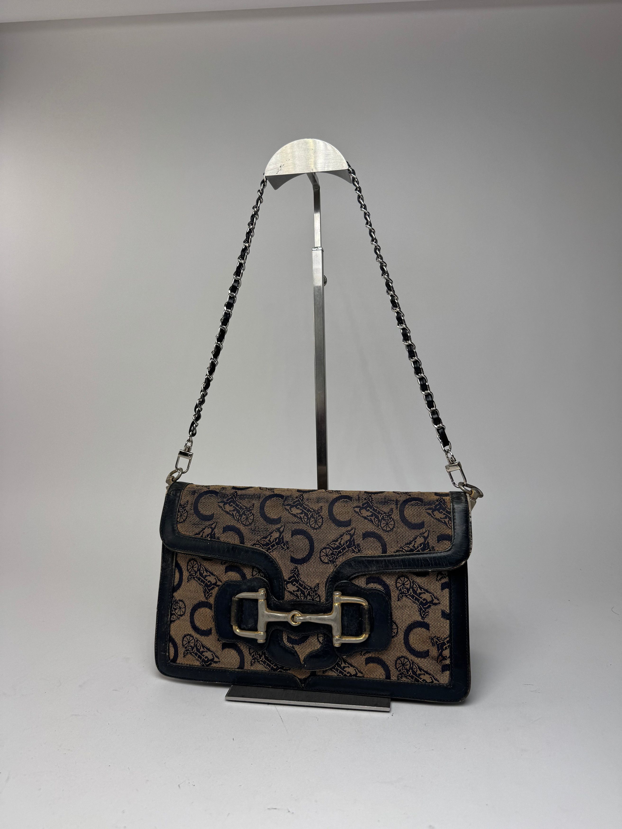 Celine Vintage Macadam Monogram Grecy Bag Size ONE SIZE - 5 Thumbnail