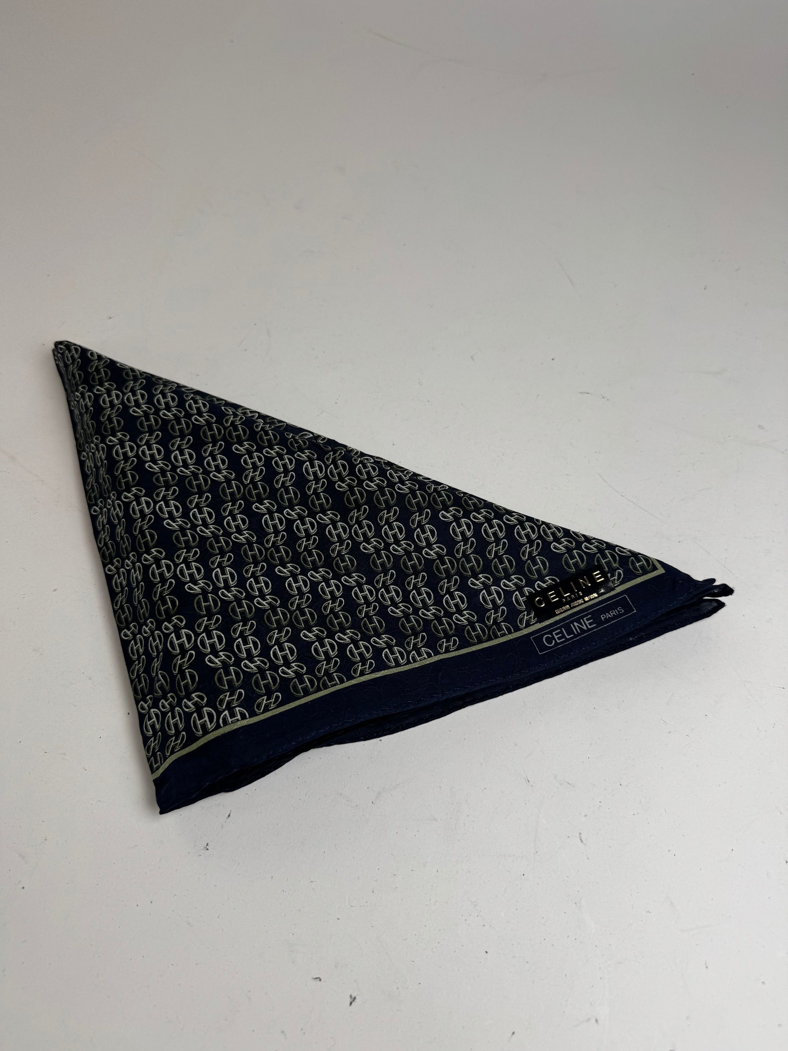 Celine Vintage Paris Chain monogram scarf Size ONE SIZE - 9 Thumbnail