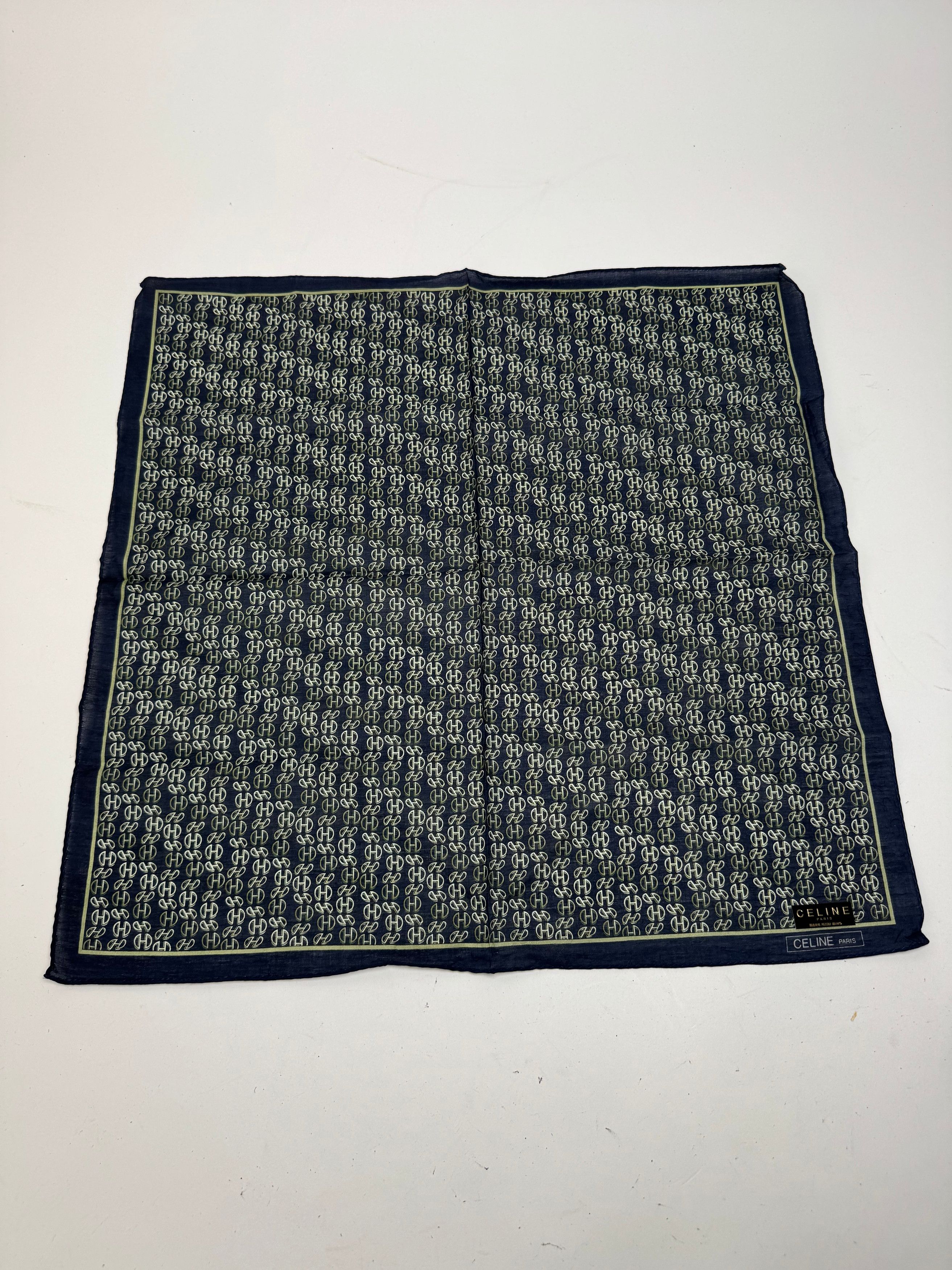 Celine Vintage Paris Chain monogram scarf Size ONE SIZE - 4 Thumbnail