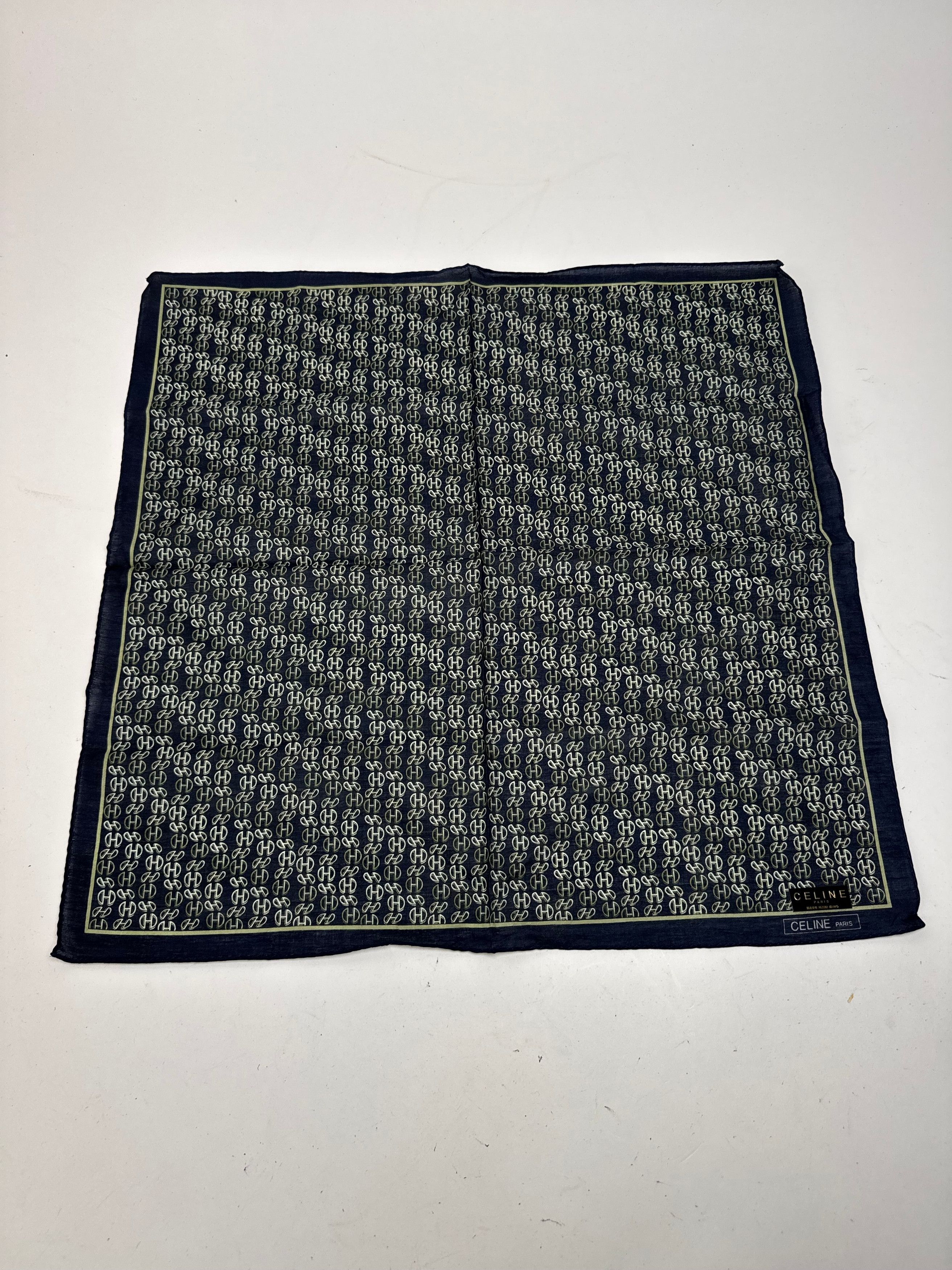 Celine Vintage Paris Chain monogram scarf Size ONE SIZE - 10 Thumbnail