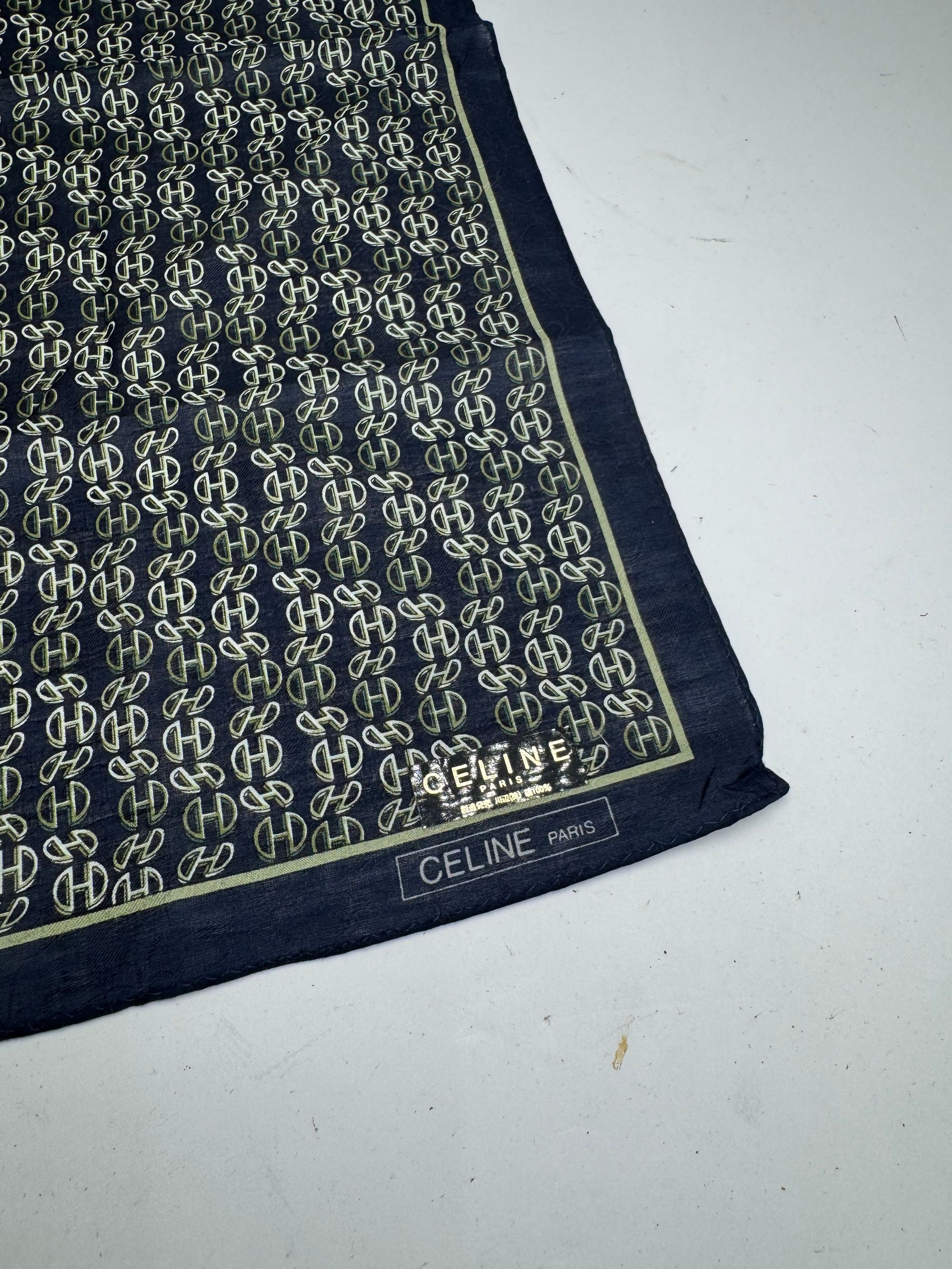 Celine Vintage Paris Chain monogram scarf Size ONE SIZE - 2 Thumbnail