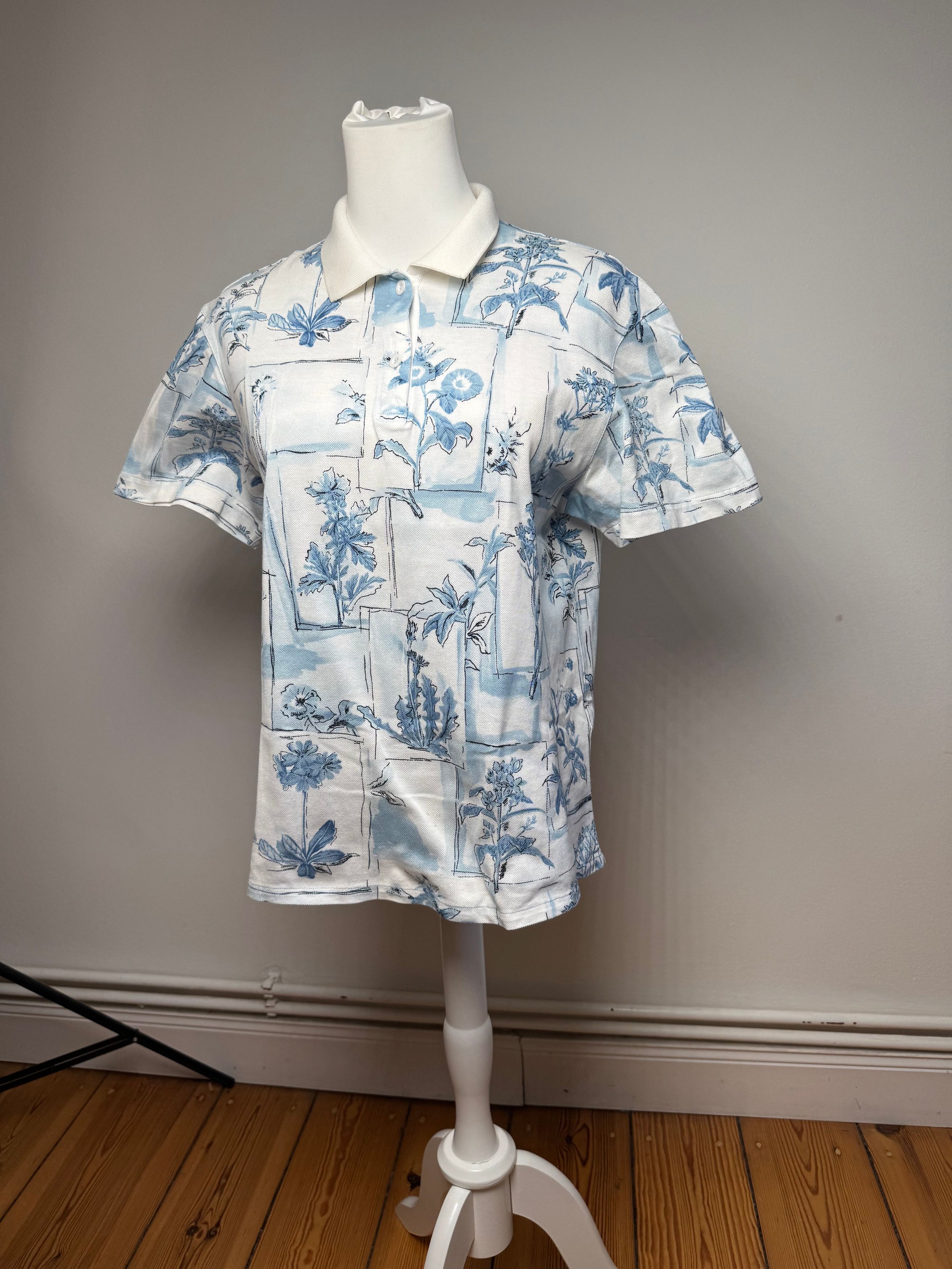Dior Vintage Blue White Polo Shirt M Size M / US 6-8 / IT 42-44 - 13 Thumbnail
