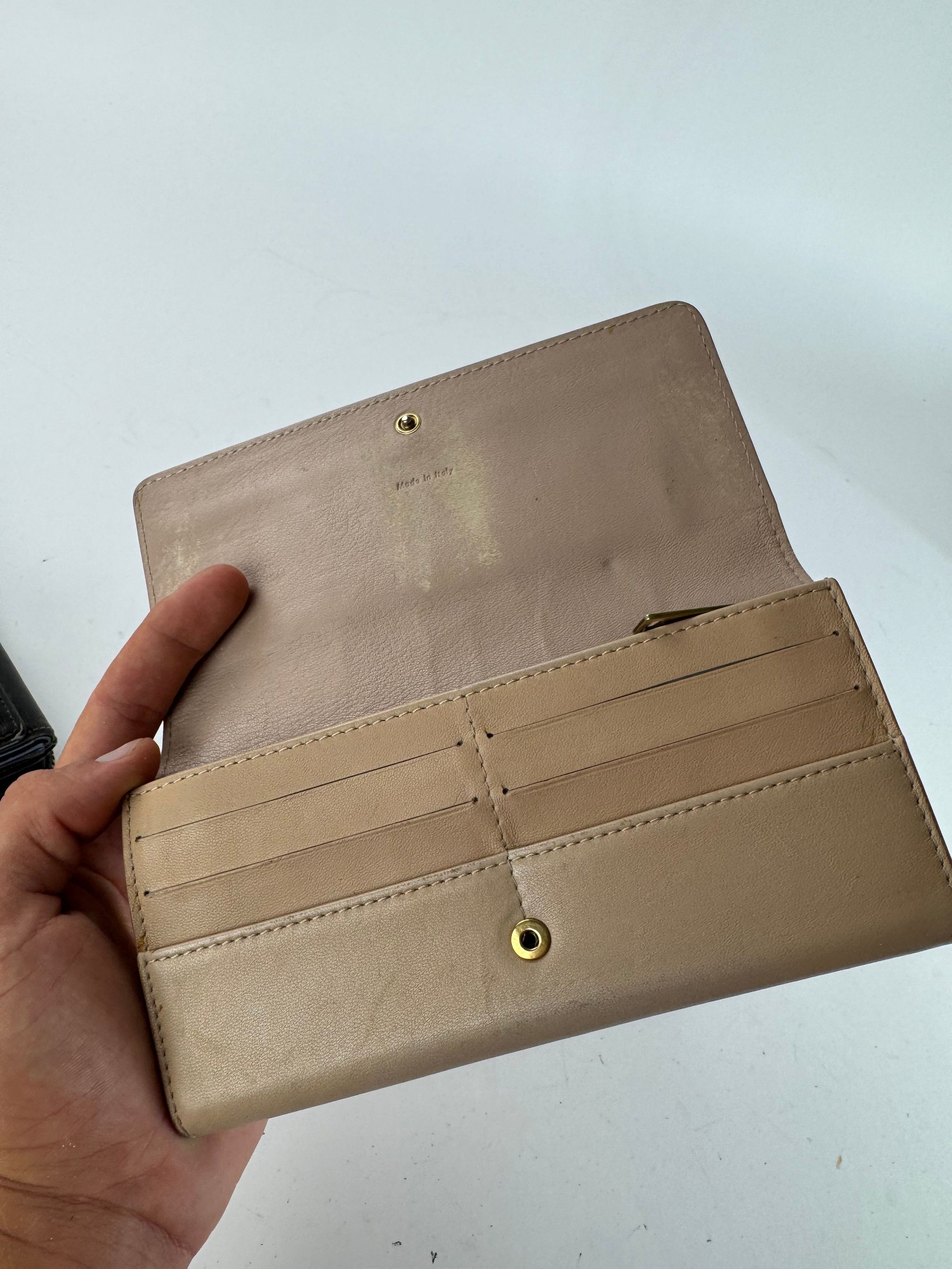 Celine Vintage Paris Leather wallet beige Size ONE SIZE - 6 Thumbnail