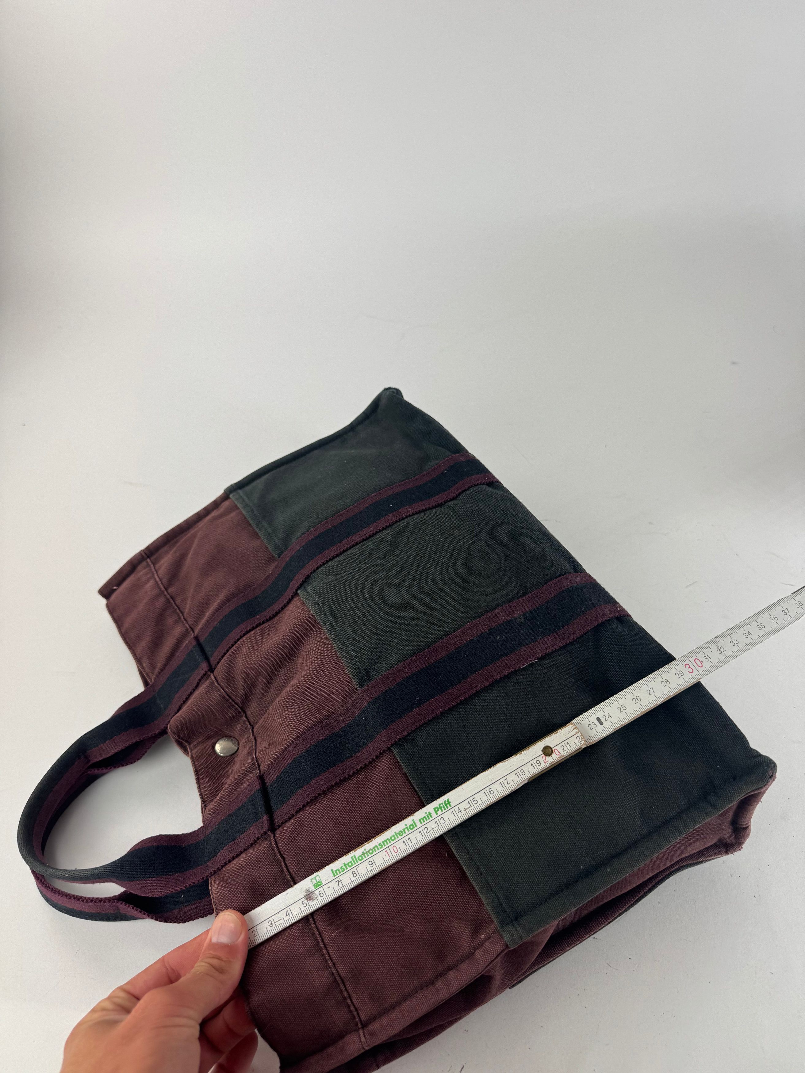 Other Vintage Hermes Cotton Tote purple black Size ONE SIZE - 14 Thumbnail