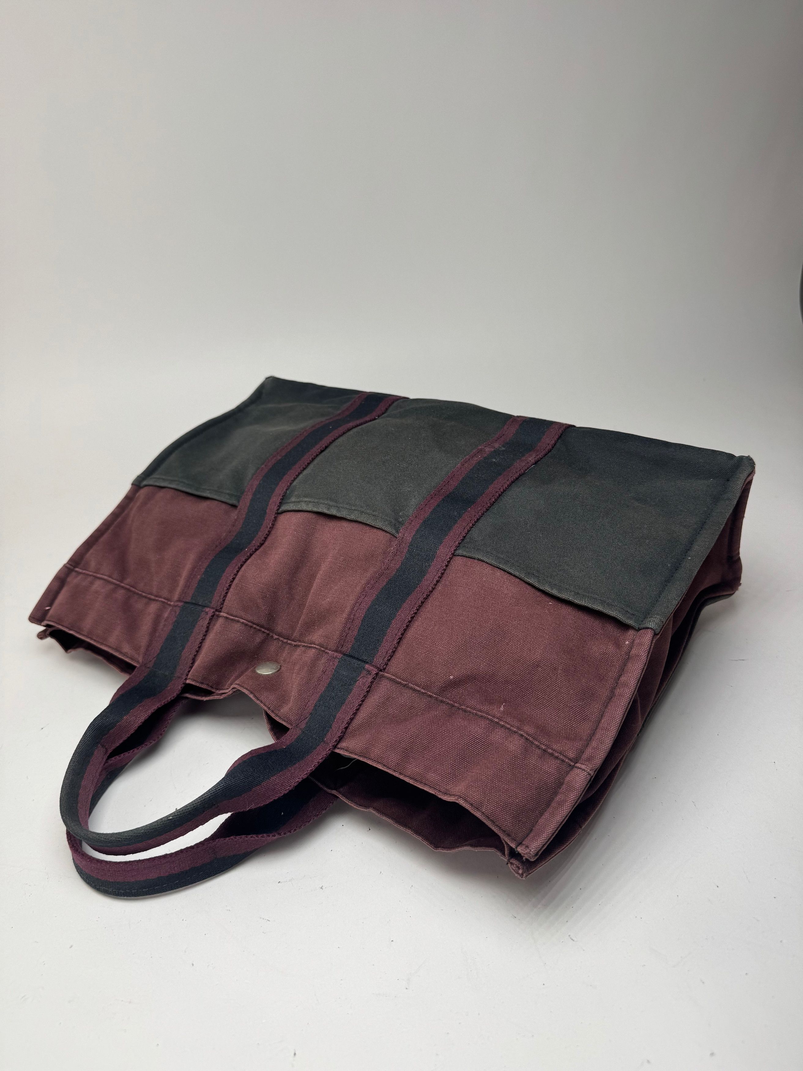 Other Vintage Hermes Cotton Tote purple black Size ONE SIZE - 10 Thumbnail