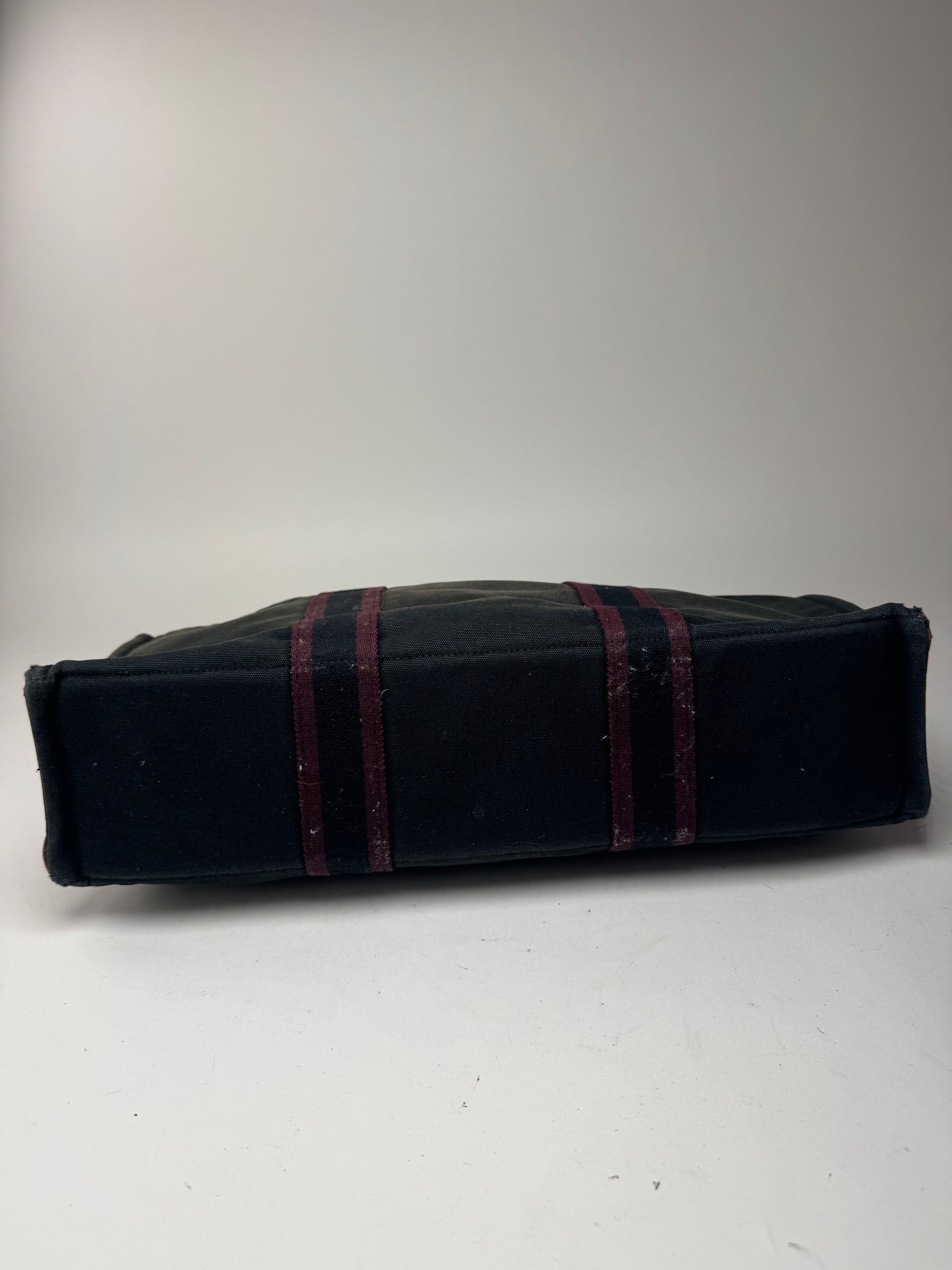 Other Vintage Hermes Cotton Tote purple black Size ONE SIZE - 11 Thumbnail