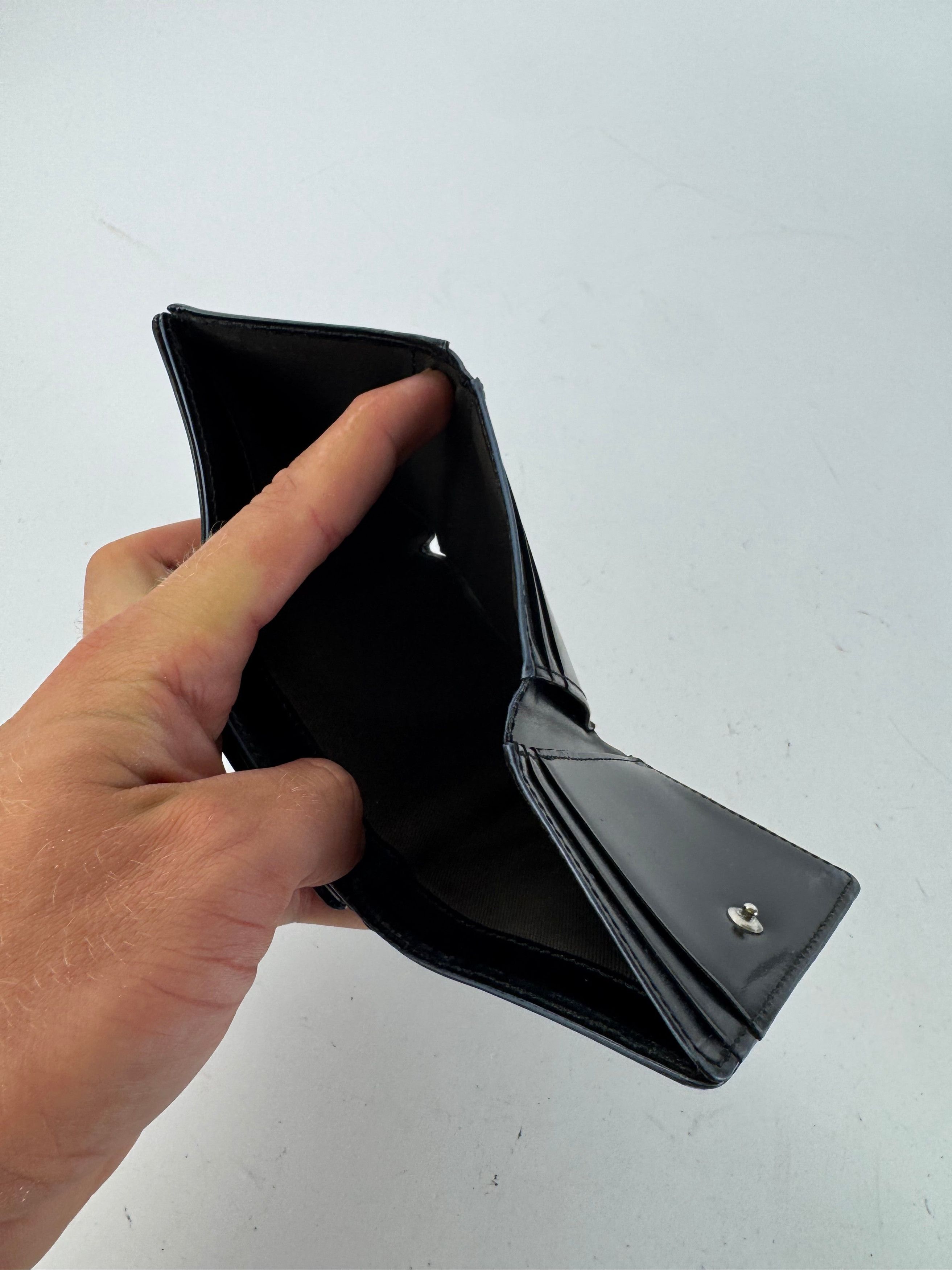 Vivienne Westwood Vintage Leather wallet black Size ONE SIZE - 7 Thumbnail