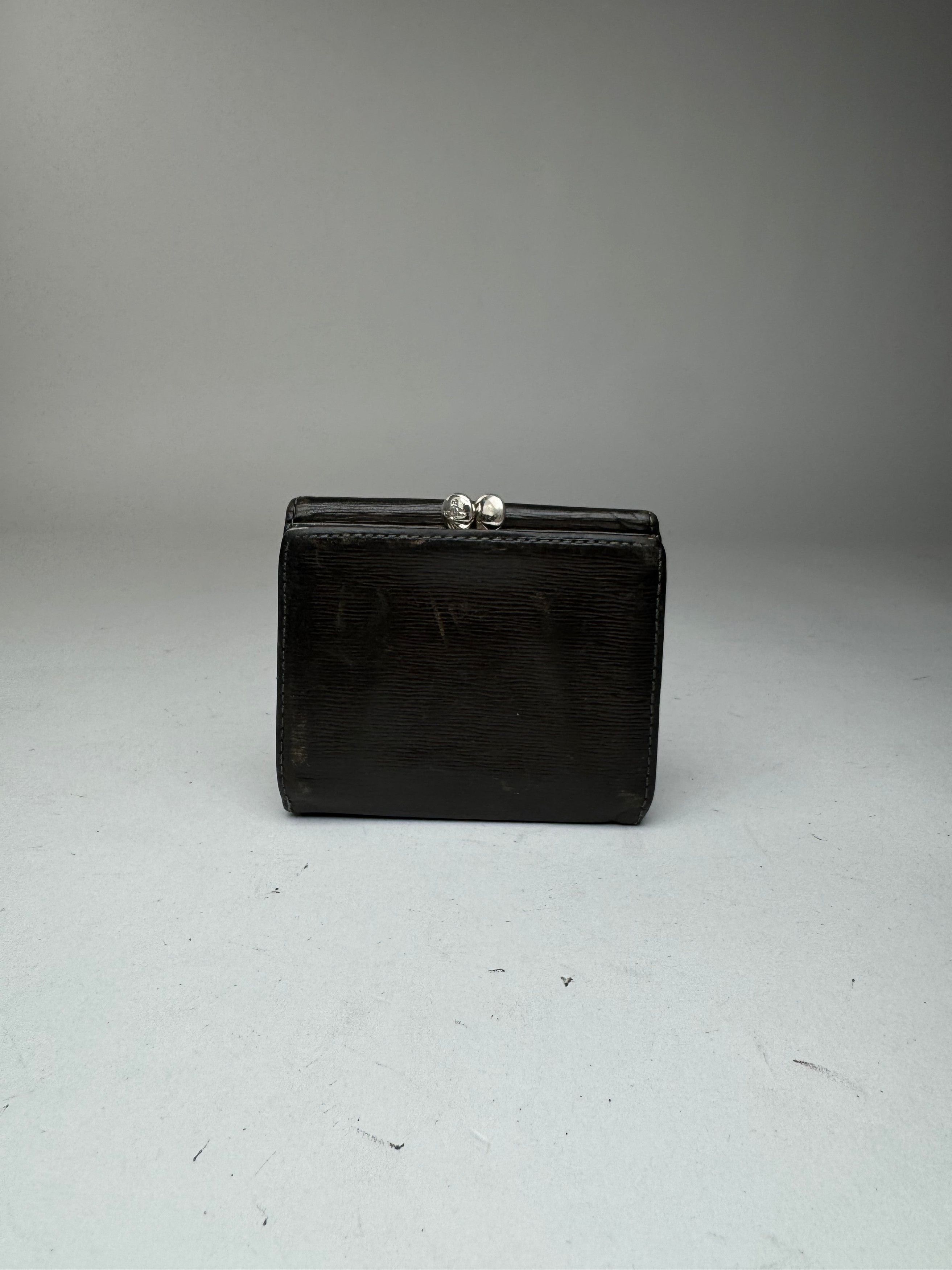 Vivienne Westwood Vintage Leather wallet black Size ONE SIZE - 2 Thumbnail