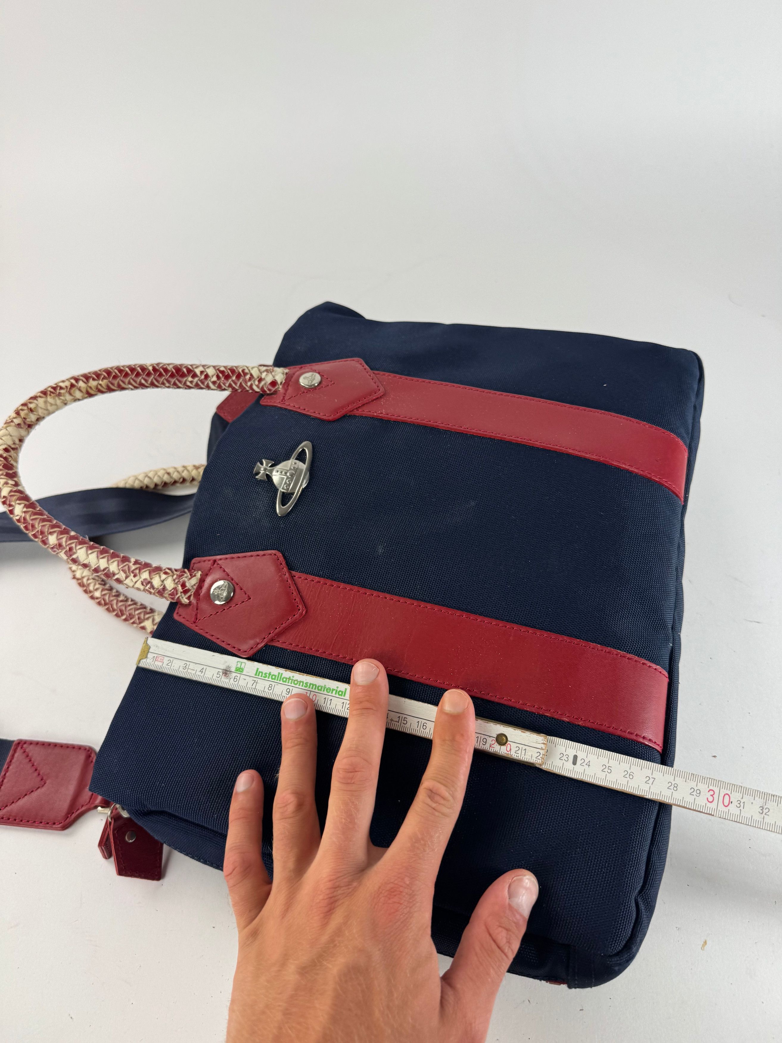 Vivienne Westwood Vintage 2Way Bag navy red Size ONE SIZE - 12 Thumbnail
