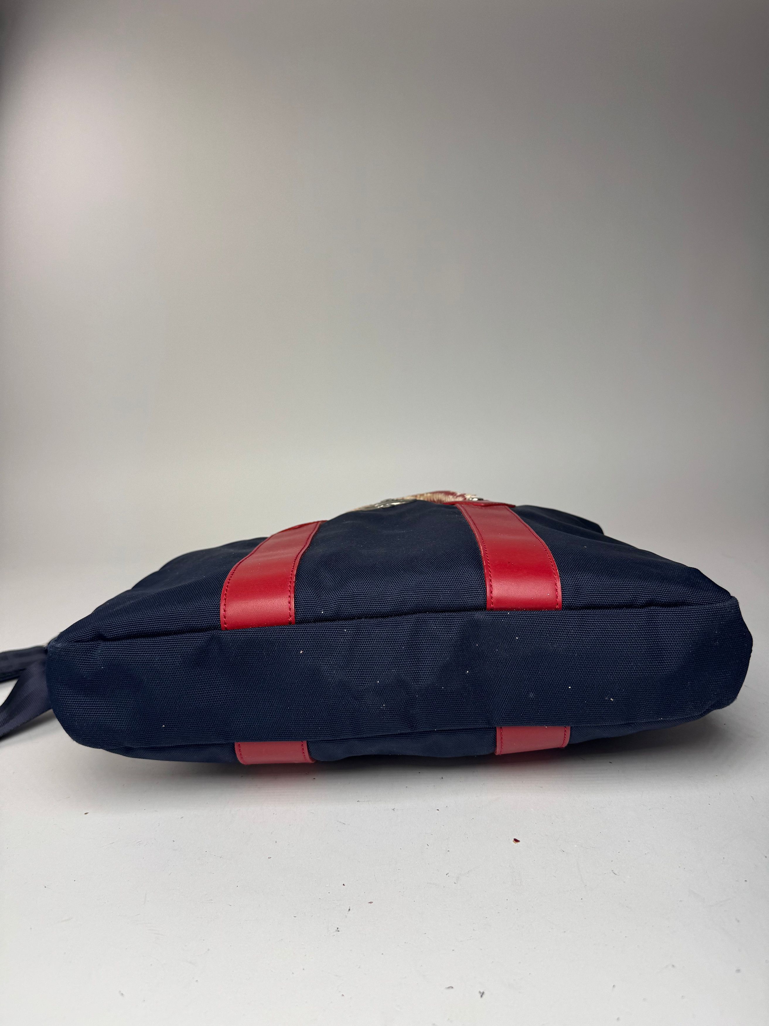 Vivienne Westwood Vintage 2Way Bag navy red Size ONE SIZE - 10 Thumbnail