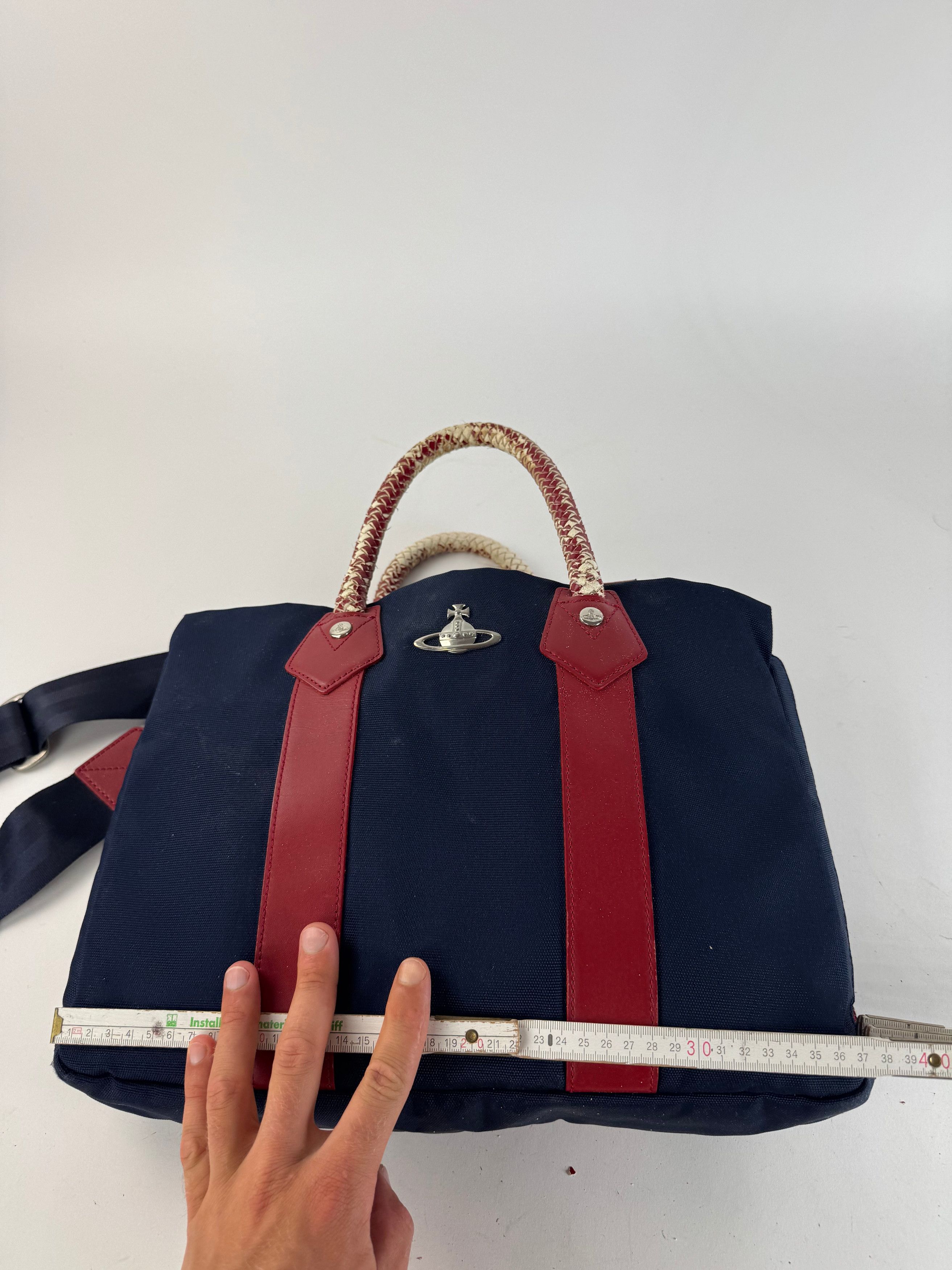 Vivienne Westwood Vintage 2Way Bag navy red Size ONE SIZE - 11 Thumbnail
