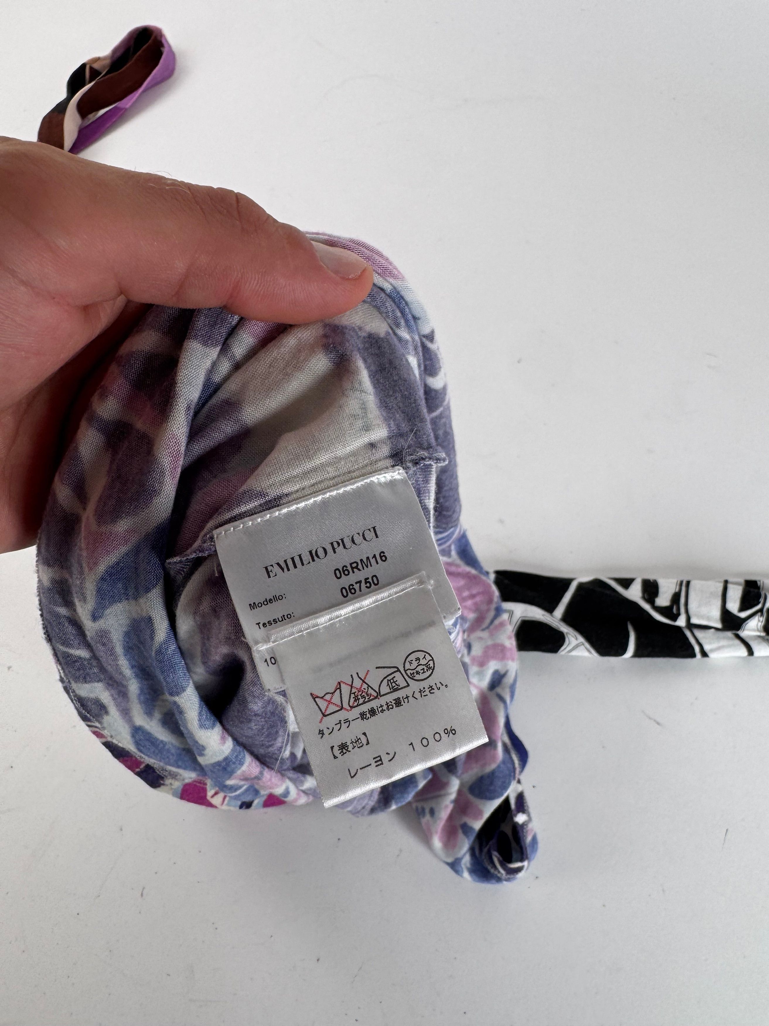 Emilio Pucci Vintage Silk Dress 34XS Size XS / US 0-2 / IT 36-38 - 10 Thumbnail