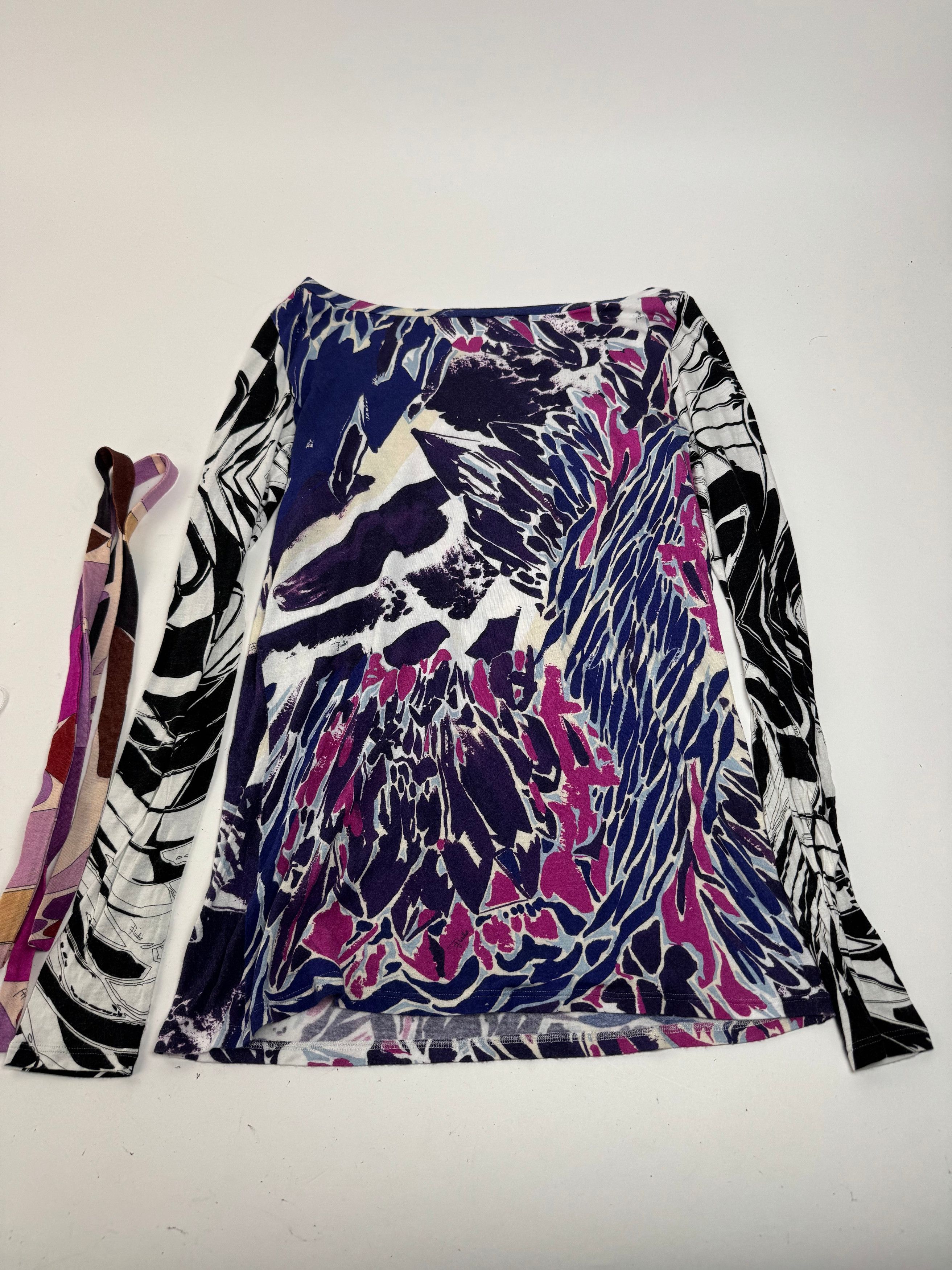 Emilio Pucci Vintage Silk Dress 34XS Size XS / US 0-2 / IT 36-38 - 13 Thumbnail