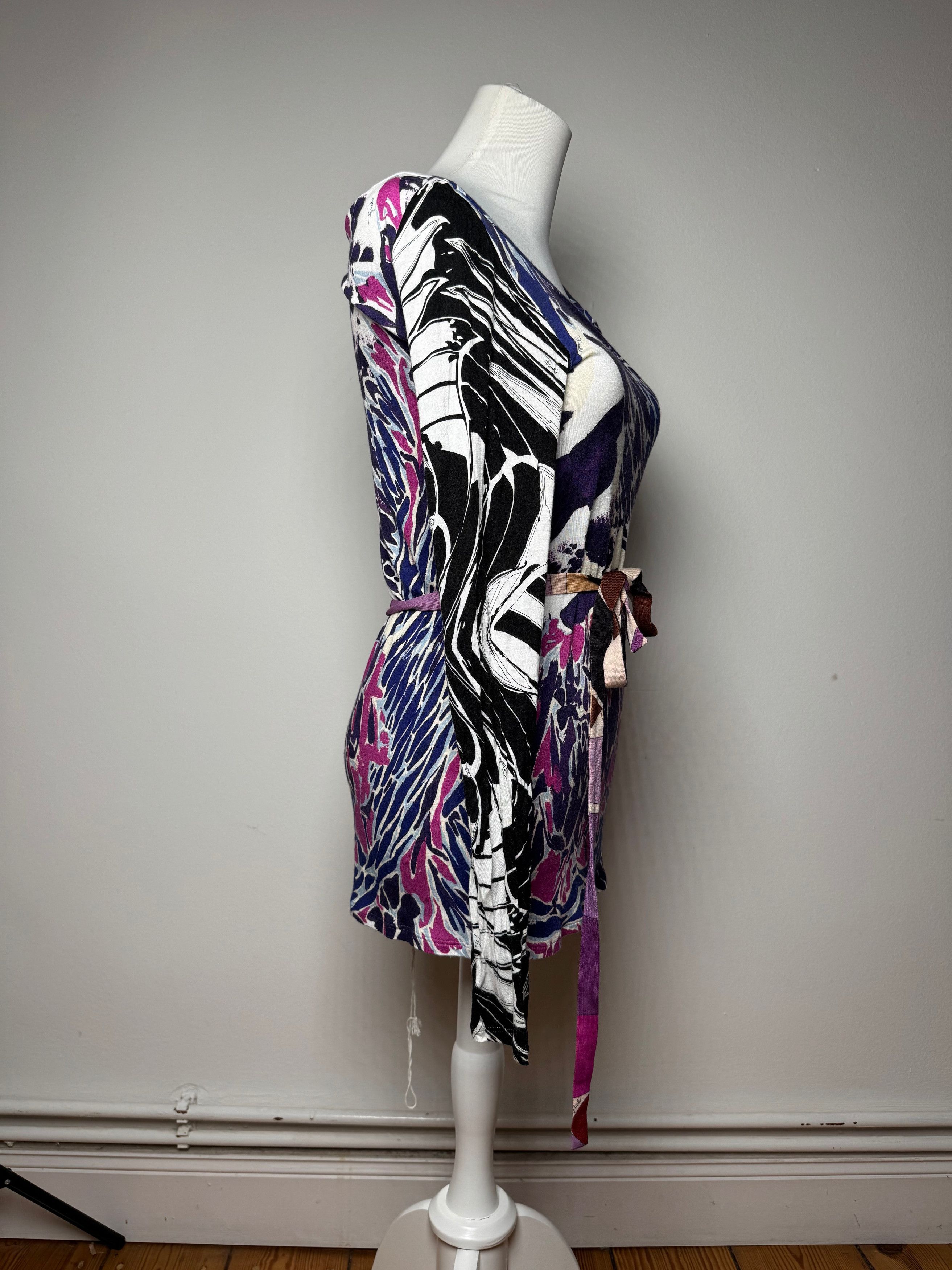 Emilio Pucci Vintage Silk Dress 34XS Size XS / US 0-2 / IT 36-38 - 2 Thumbnail