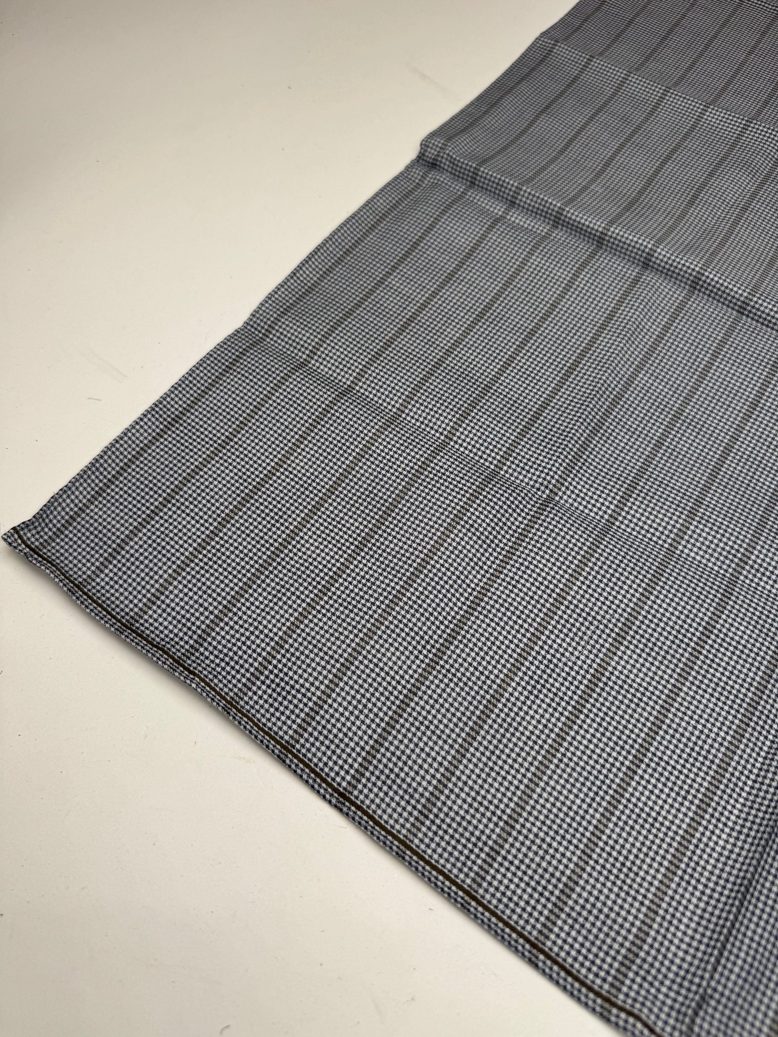 Celine Vintage Checked Scarf grey Size ONE SIZE - 5 Thumbnail