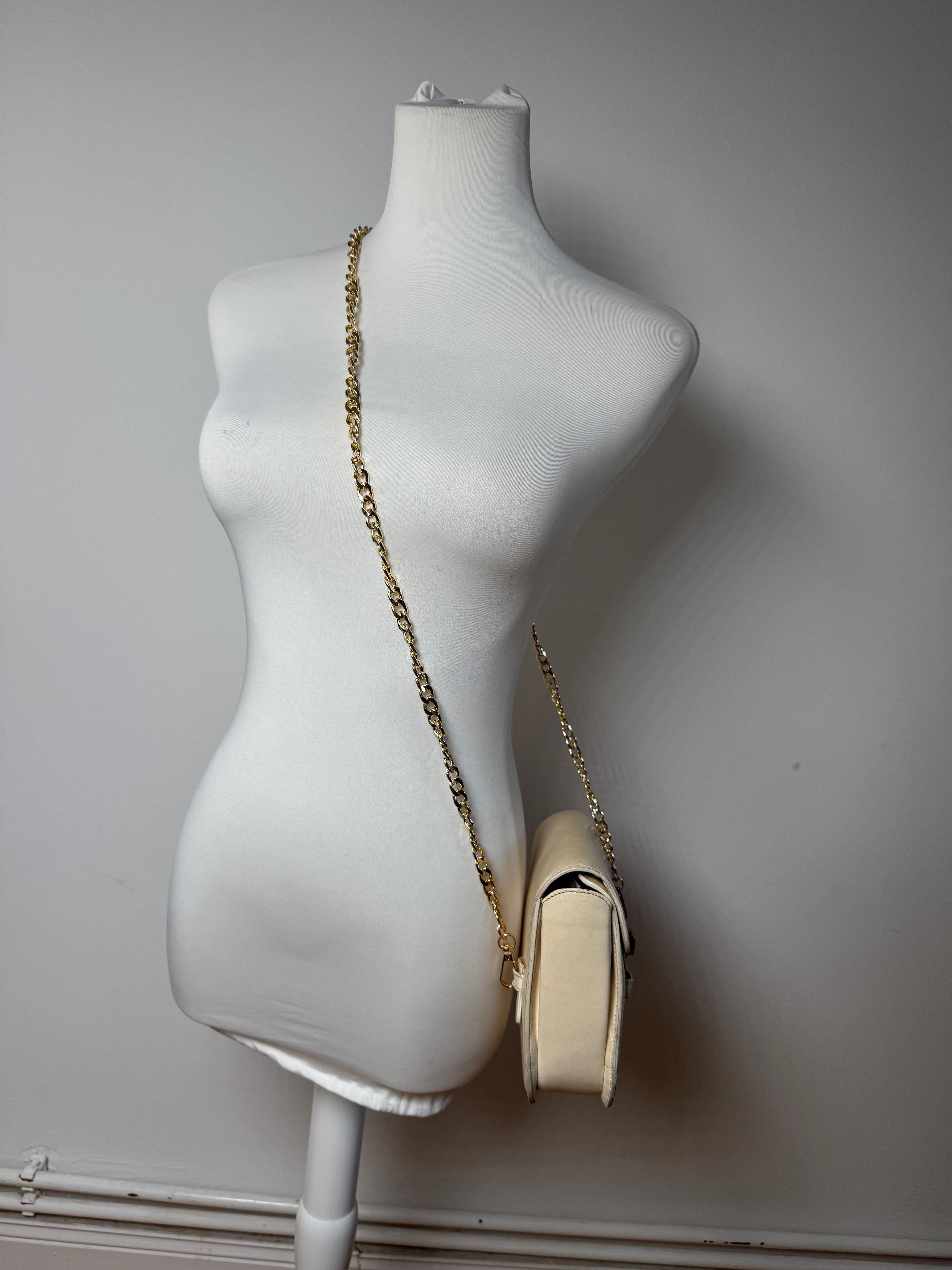 Celine Vintage Paris Leather bag beige Size ONE SIZE - 15 Thumbnail