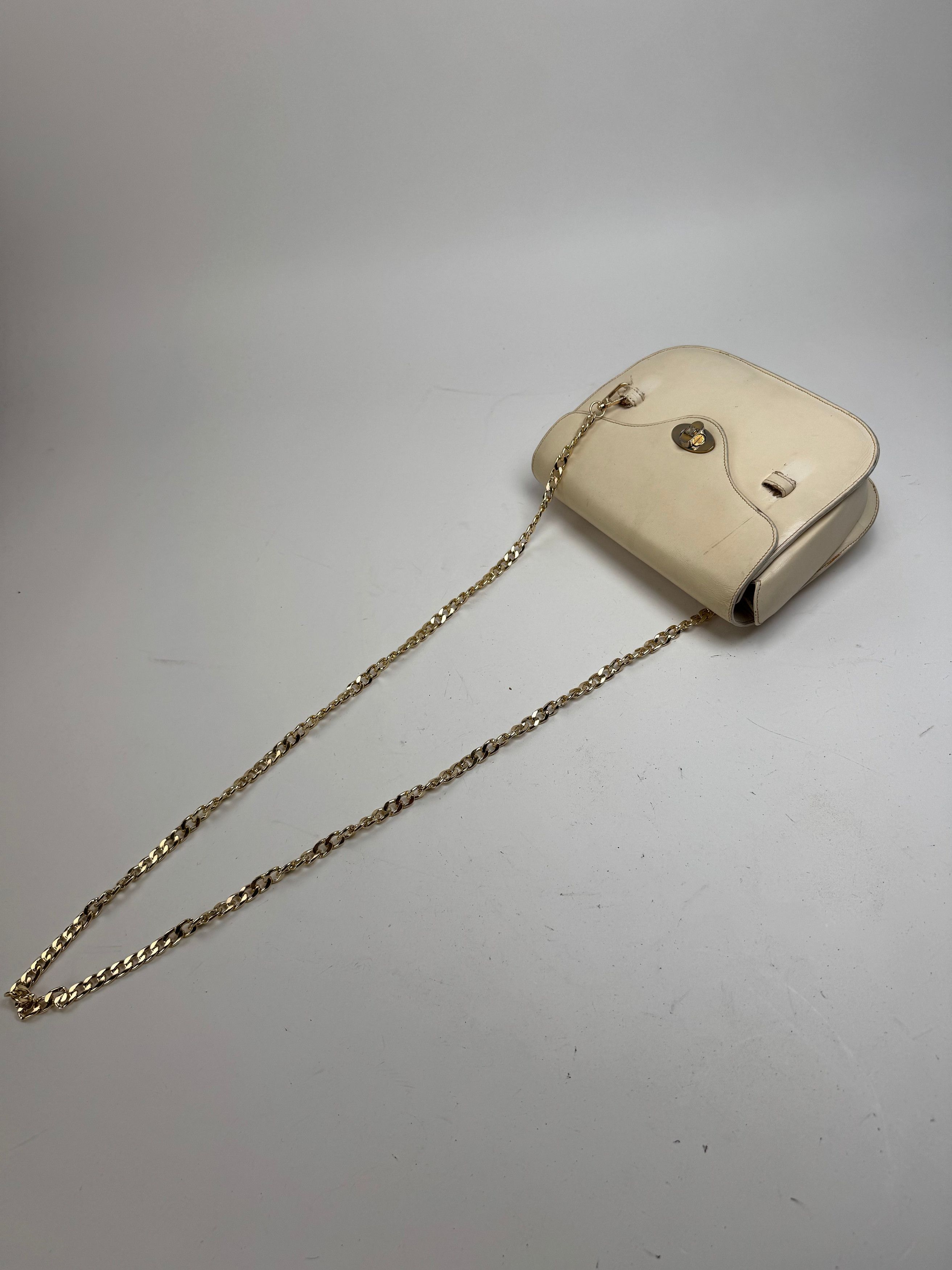 Celine Vintage Paris Leather bag beige Size ONE SIZE - 10 Thumbnail