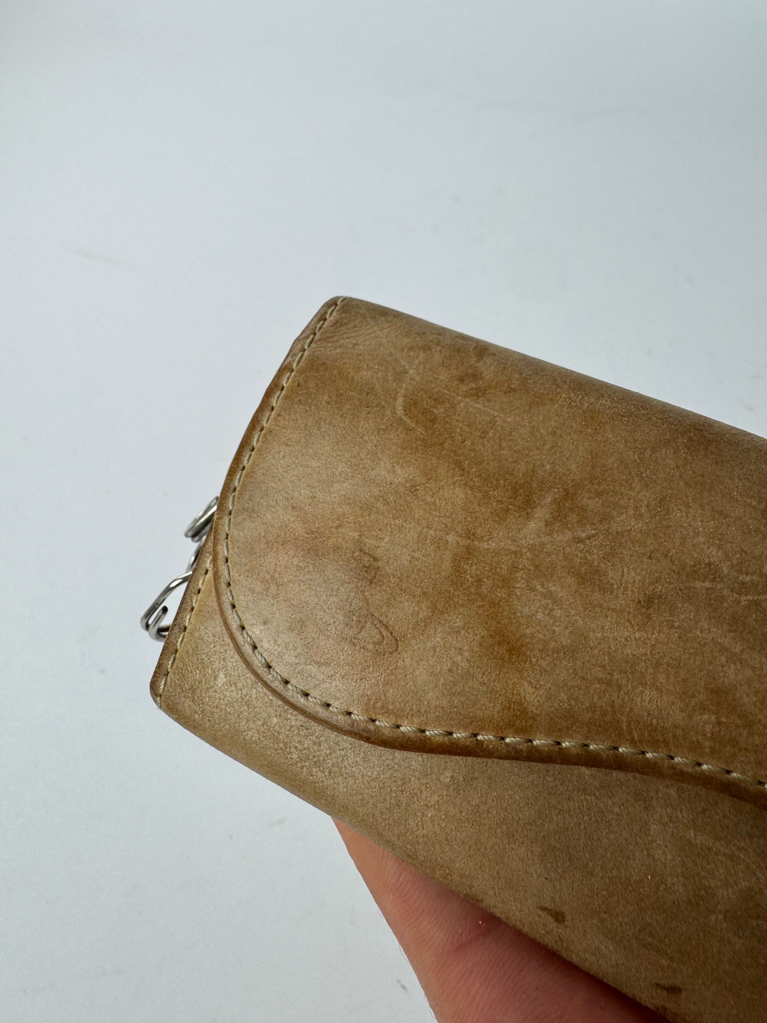 Vivienne Westwood Vintage Leather Key Holder beige Size ONE SIZE - 5 Thumbnail