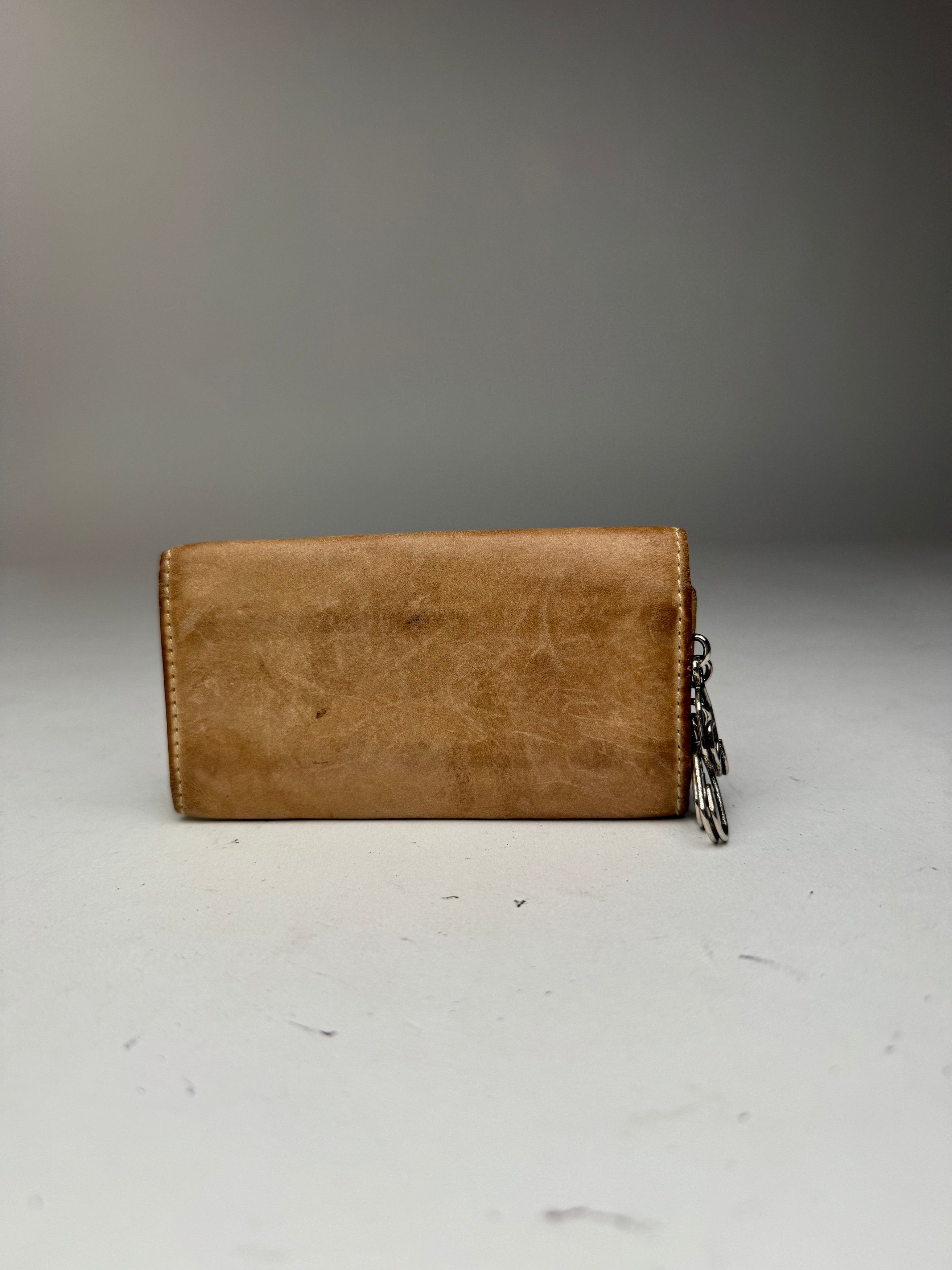Vivienne Westwood Vintage Leather Key Holder beige Size ONE SIZE - 4 Thumbnail