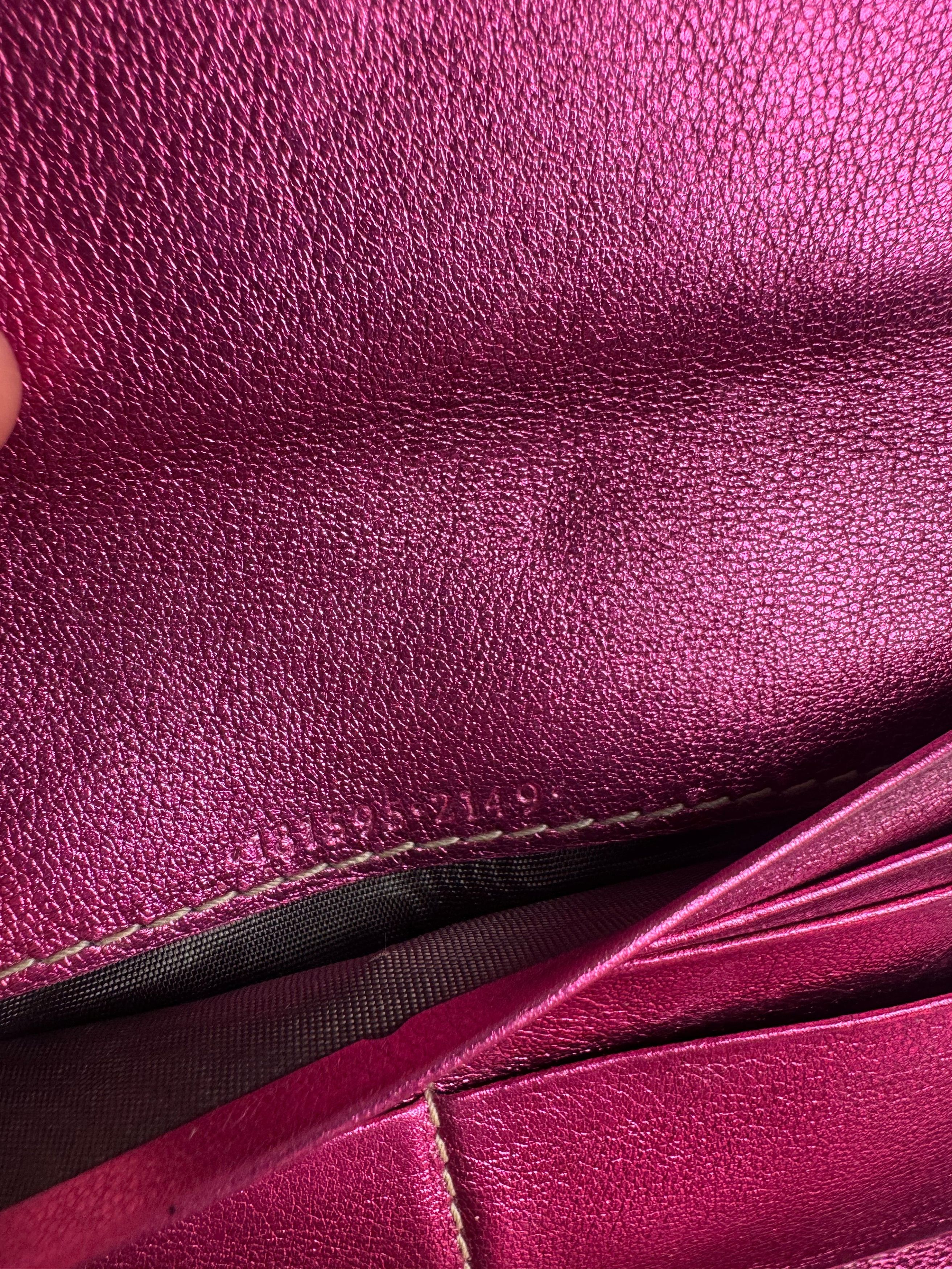 Gucci Vintage Monogram GG wallet beige purple Size ONE SIZE - 6 Thumbnail