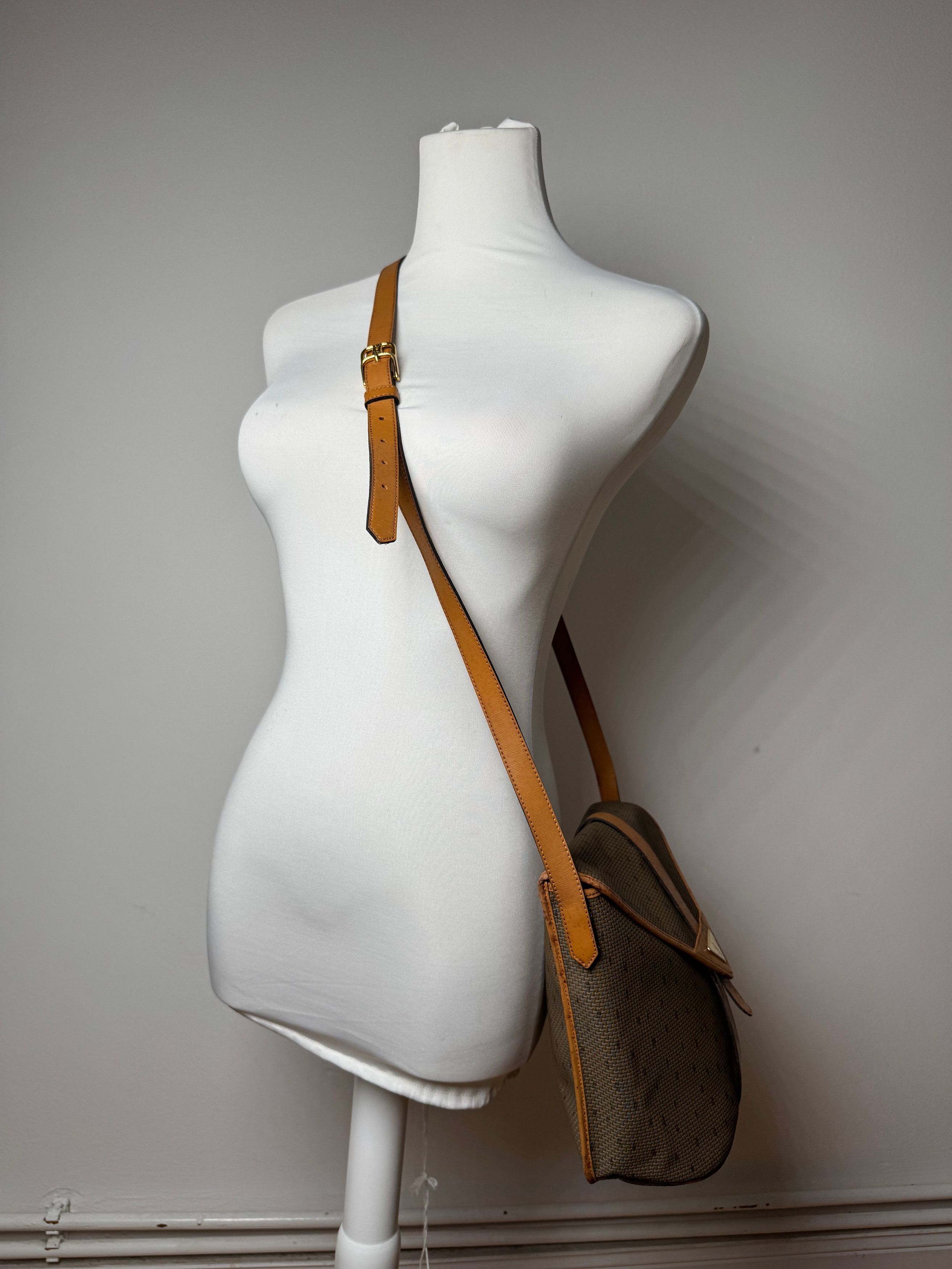 Other Vintage Yves Saint Laurent bag brown grey Brown Size ONE SIZE - 13 Thumbnail