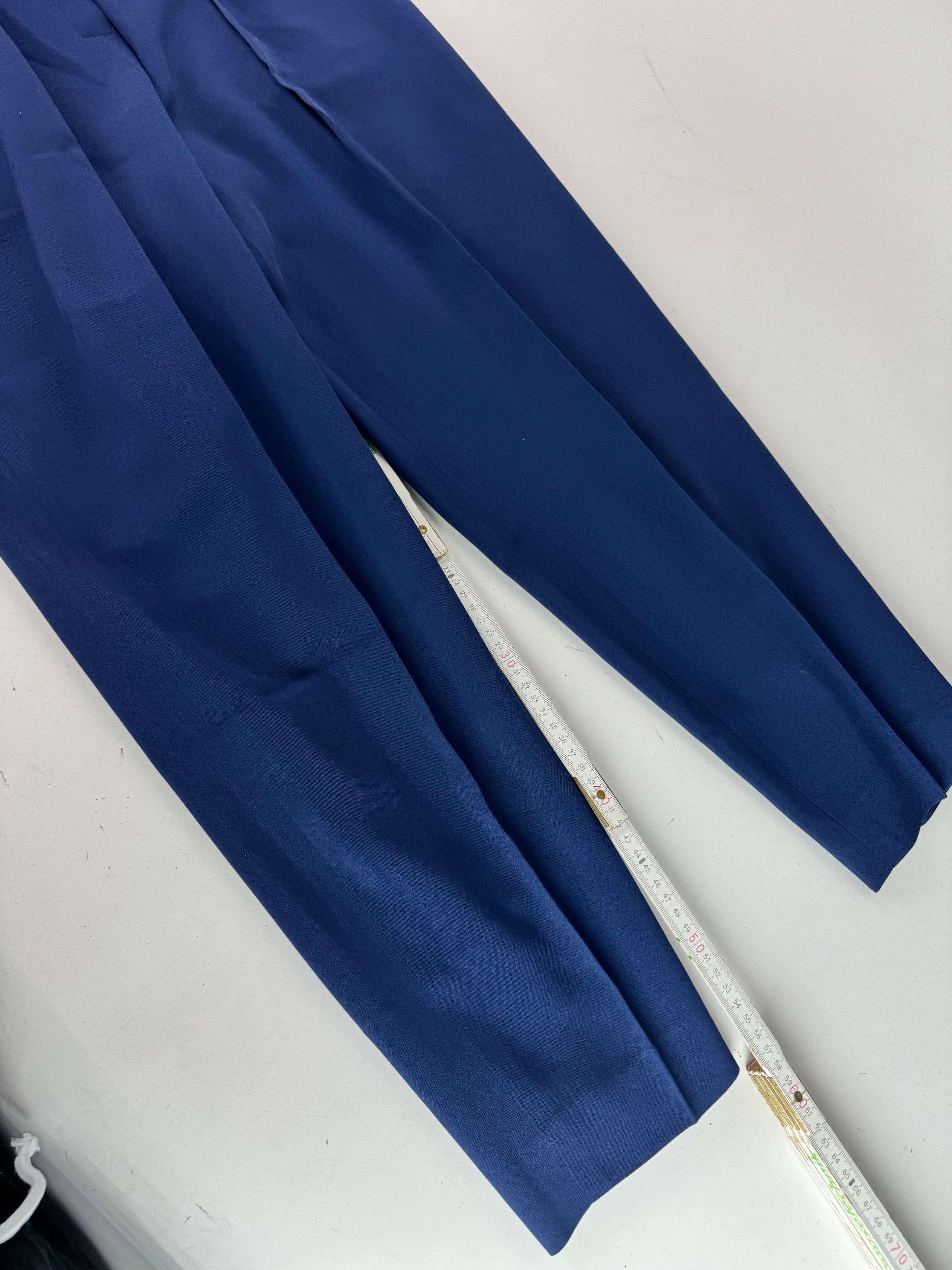 Dior Vintage Wool Pants Navy M Size 30" / US 8 / IT 44 - 6 Thumbnail