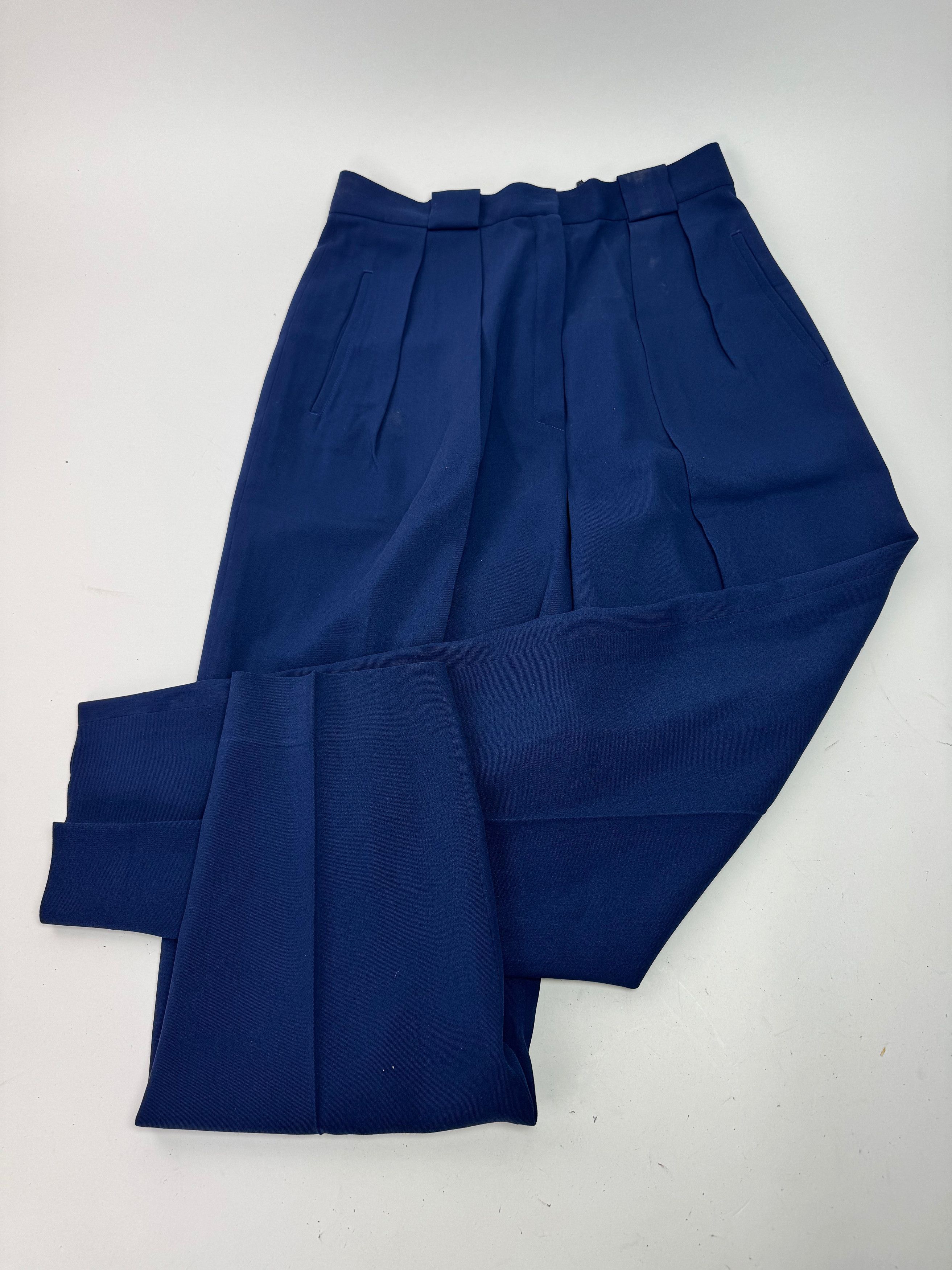 Dior Vintage Wool Pants Navy M Size 30" / US 8 / IT 44 - 13 Thumbnail