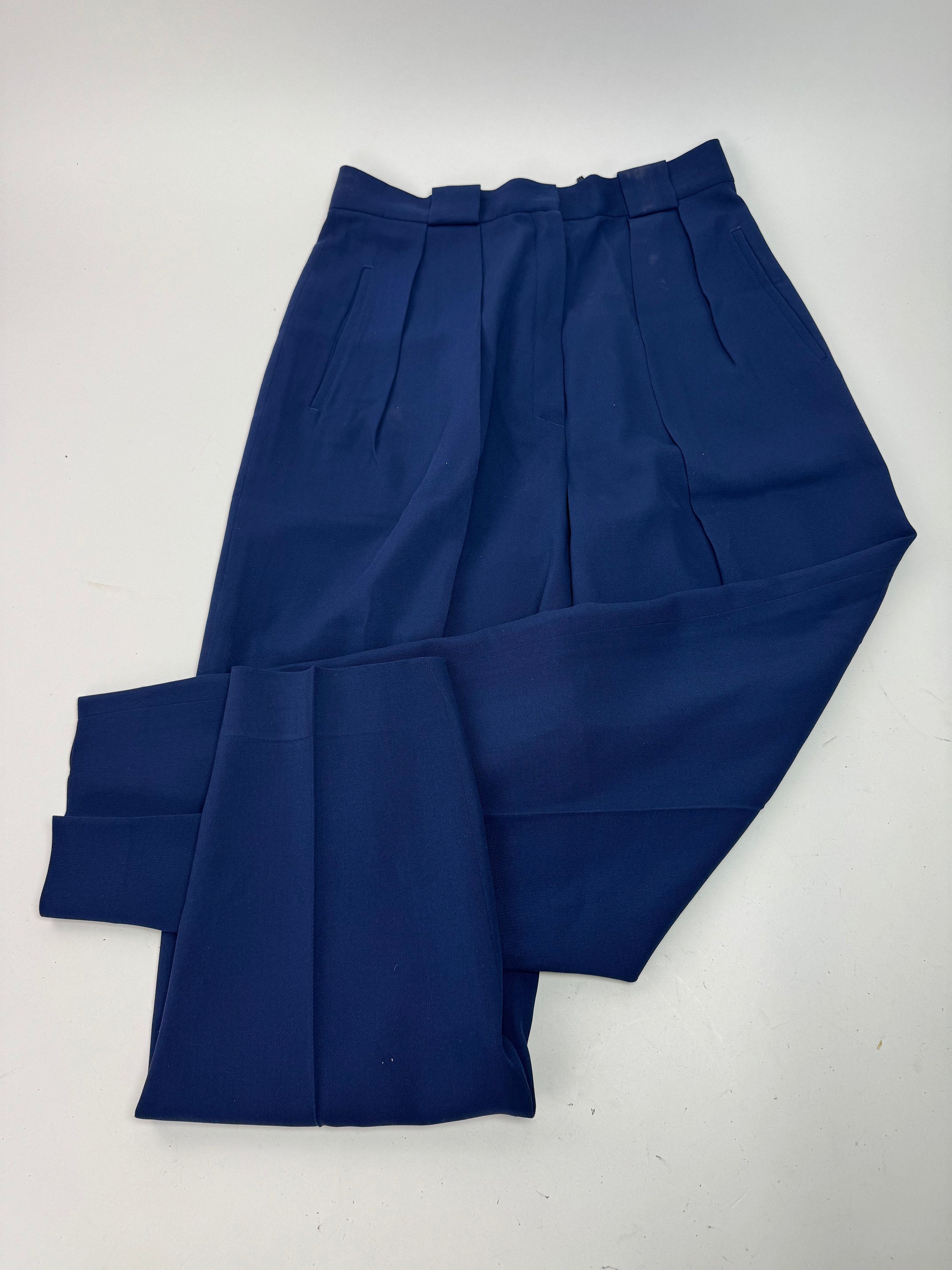 Dior Vintage Wool Pants Navy M Size 30" / US 8 / IT 44 - 8 Thumbnail