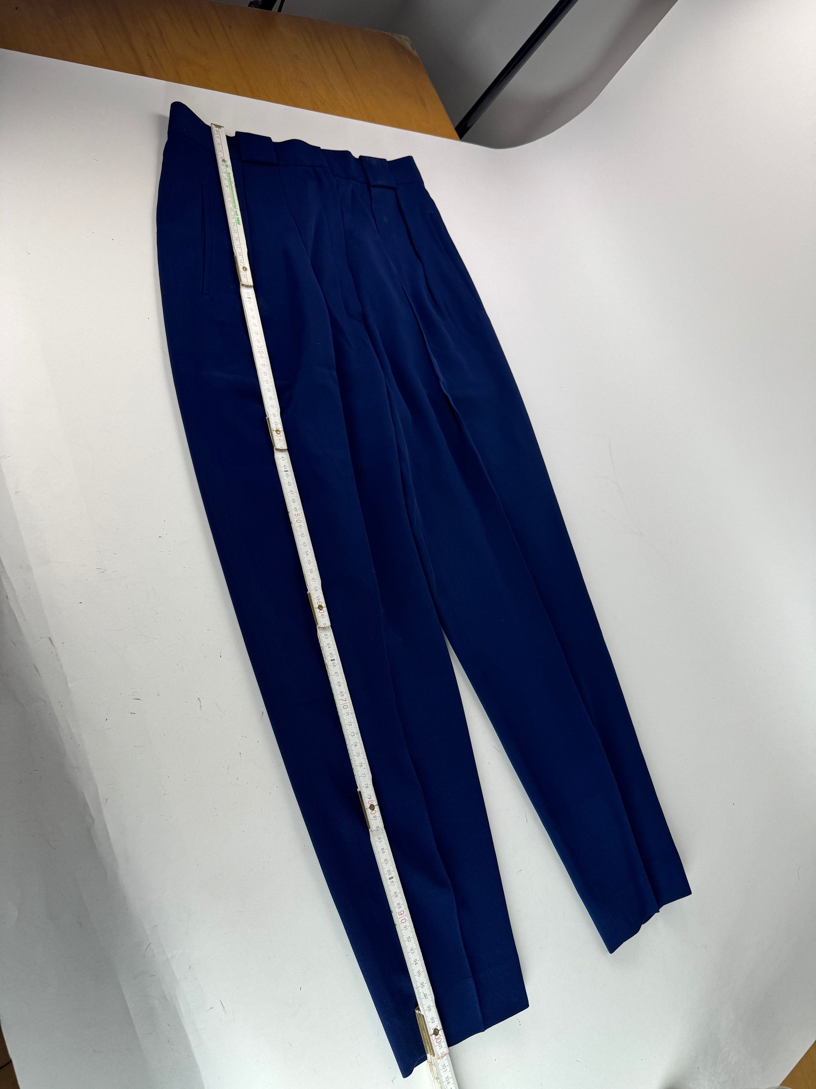 Dior Vintage Wool Pants Navy M Size 30" / US 8 / IT 44 - 5 Thumbnail