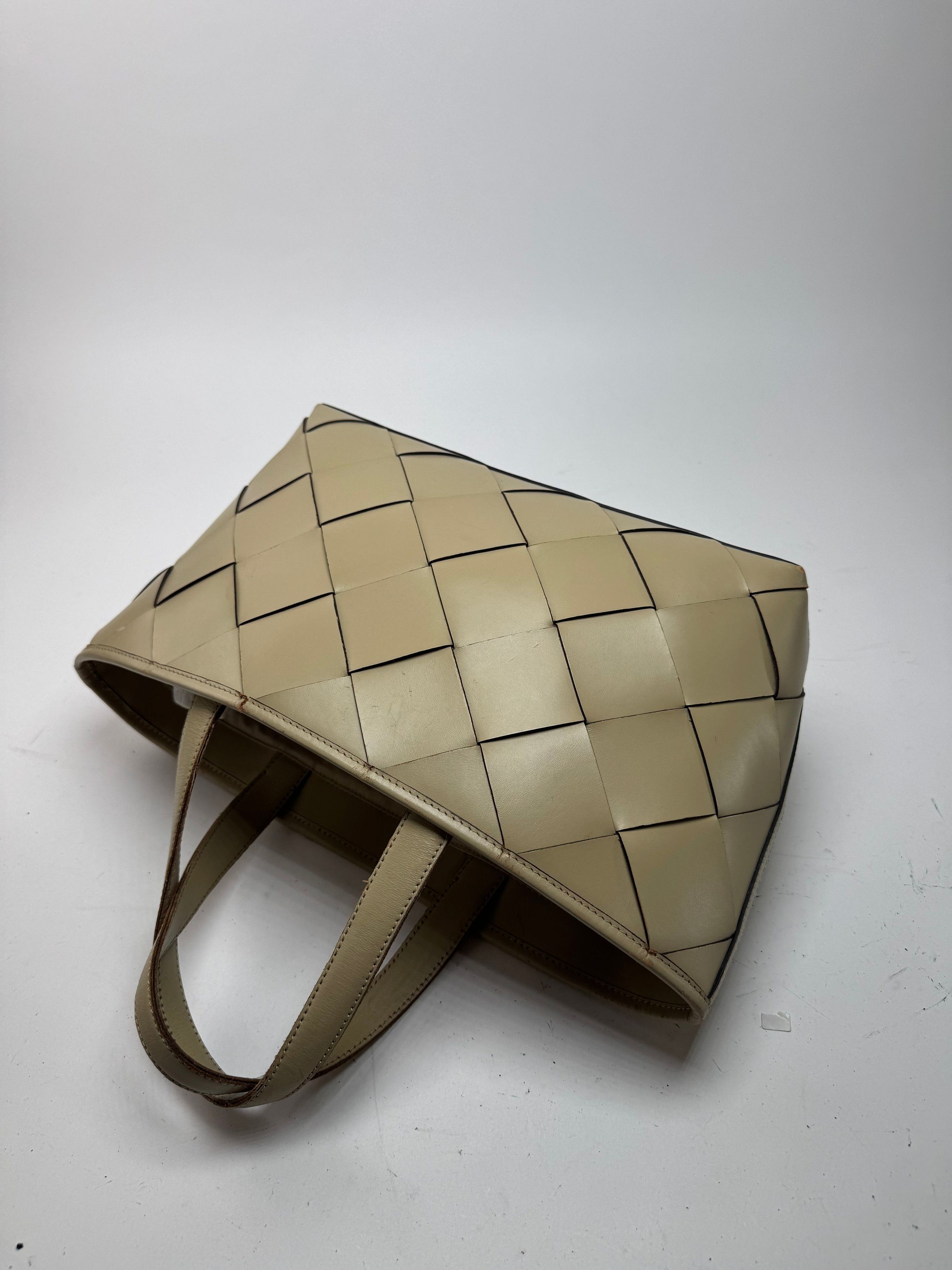 Issey Miyake Vintage Leather Bag beige Size ONE SIZE - 10 Thumbnail