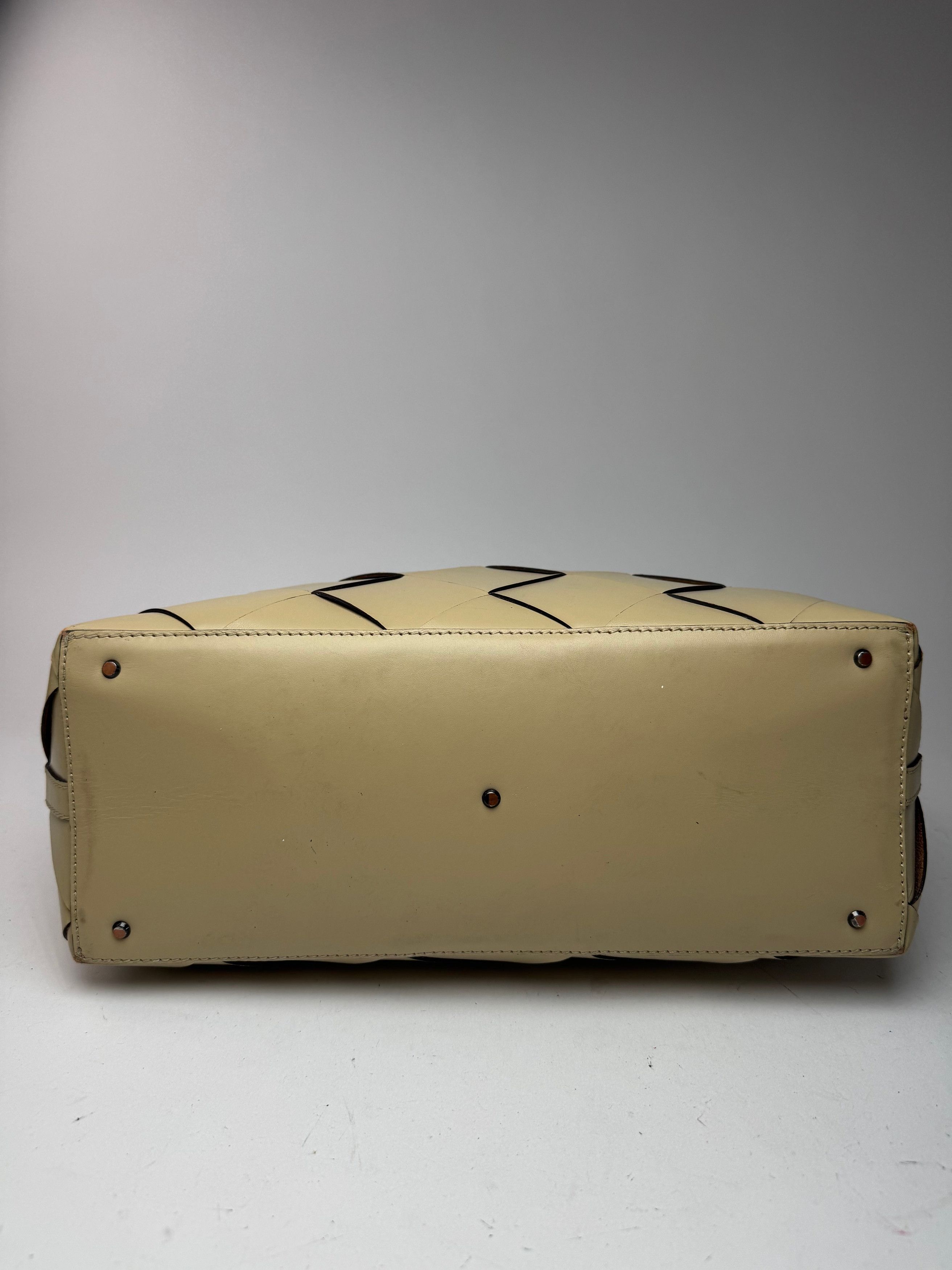 Issey Miyake Vintage Leather Bag beige Size ONE SIZE - 13 Thumbnail