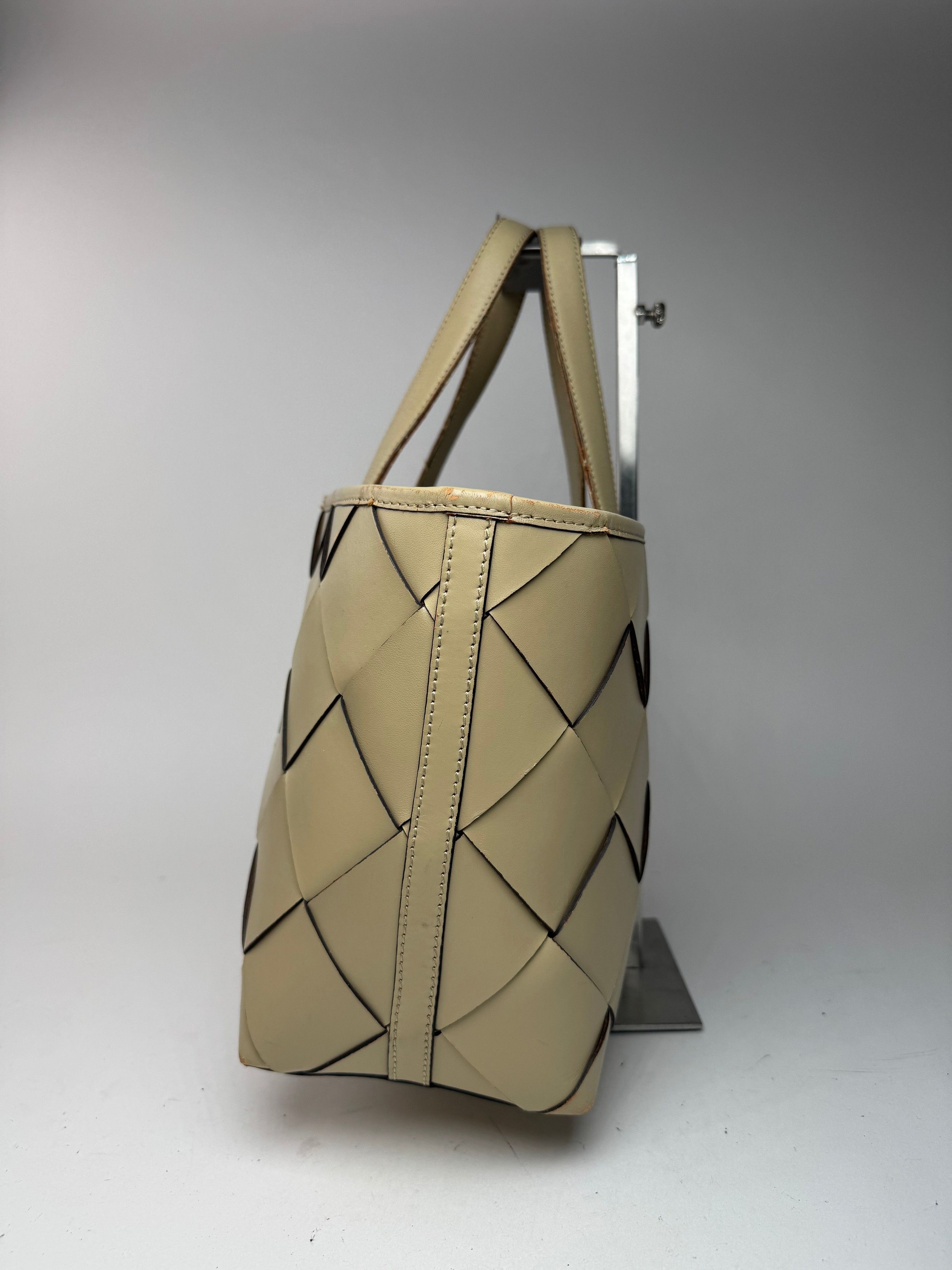 Issey Miyake Vintage Leather Bag beige Size ONE SIZE - 8 Thumbnail