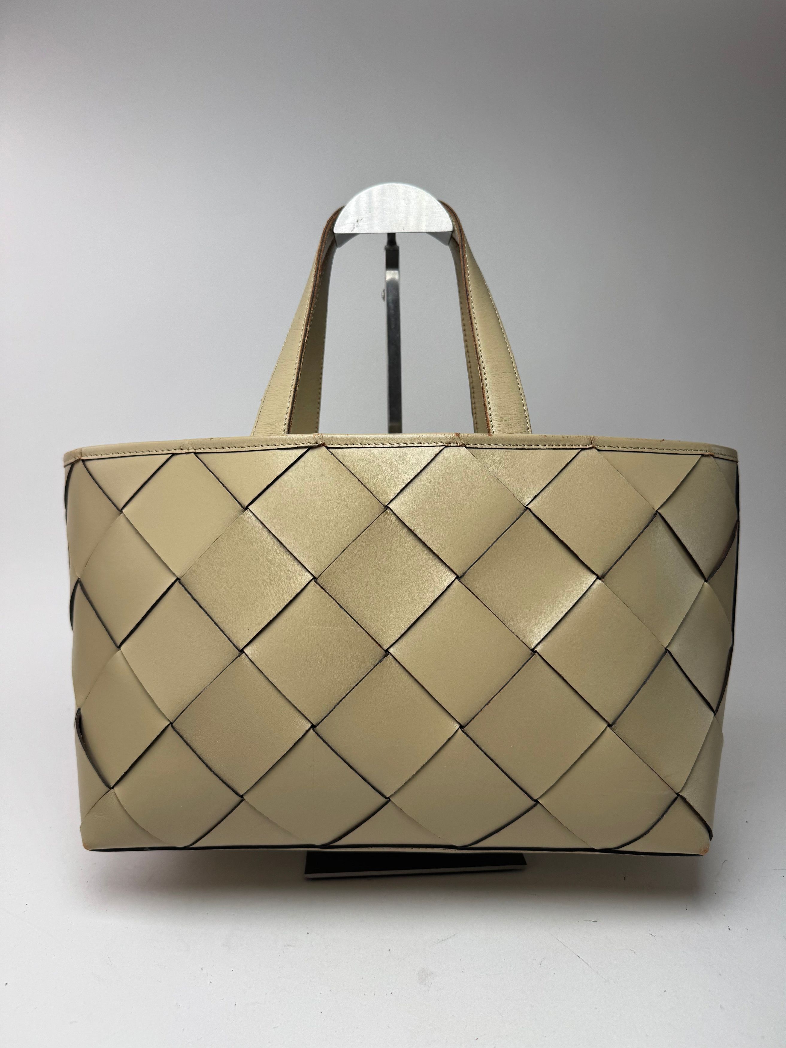 Issey Miyake Vintage Leather Bag beige Size ONE SIZE - 4 Thumbnail