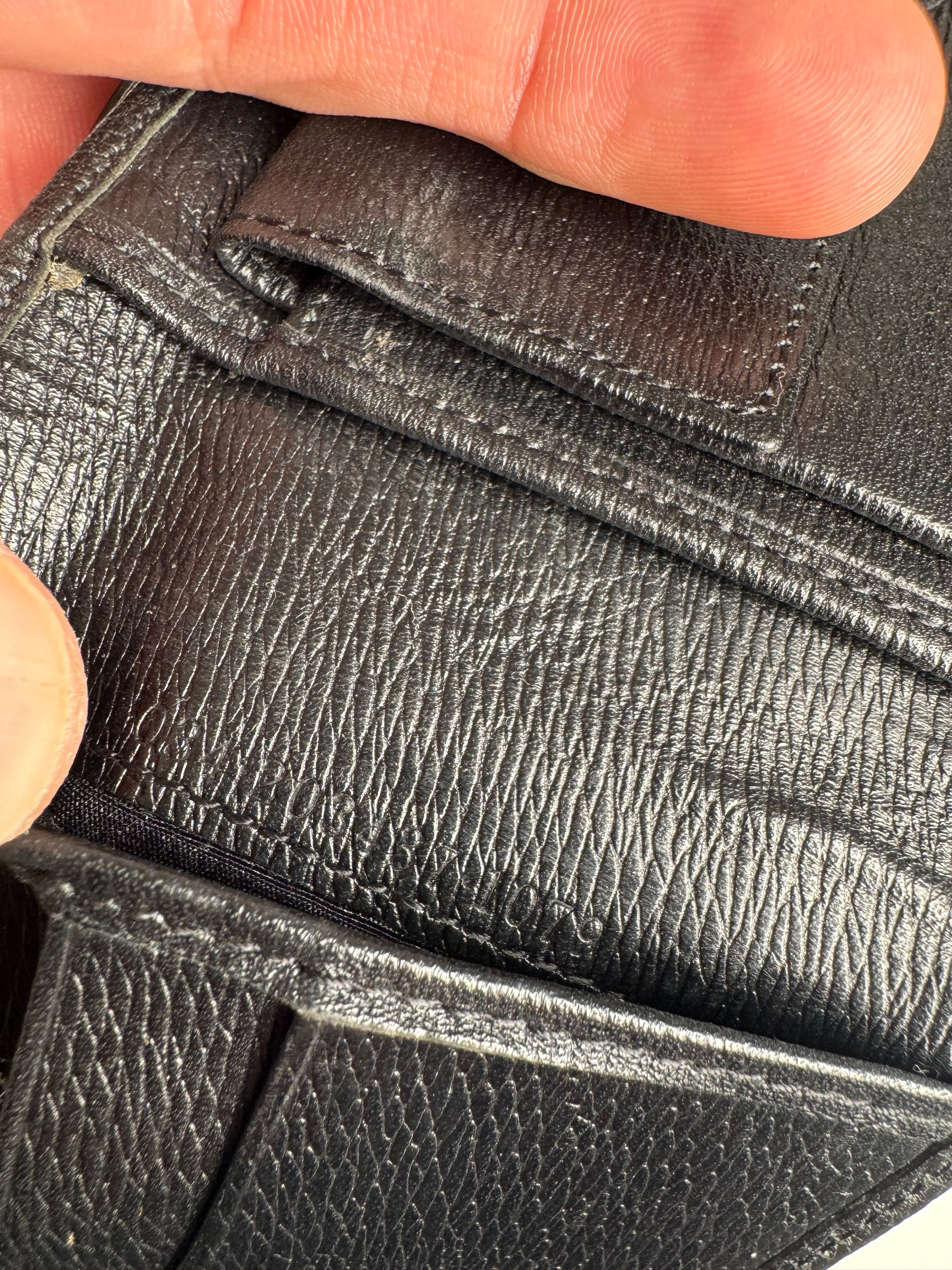 Gucci Vintage Leather wallet black Size ONE SIZE - 6 Thumbnail
