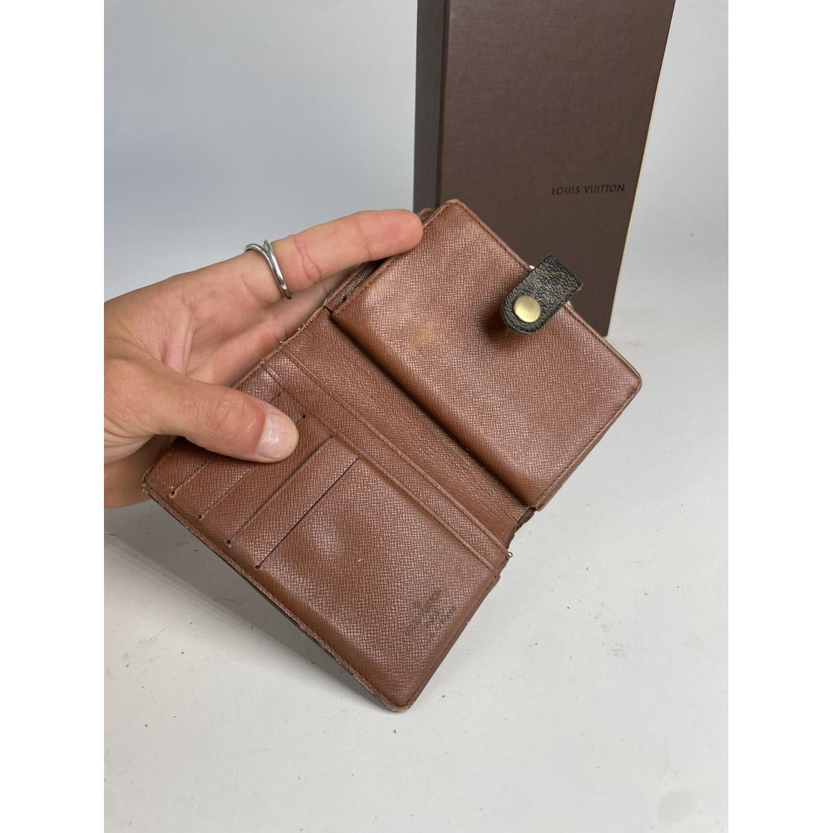 Louis Vuitton Juliette Brown Leather Wallet Size ONE SIZE - 4 Thumbnail