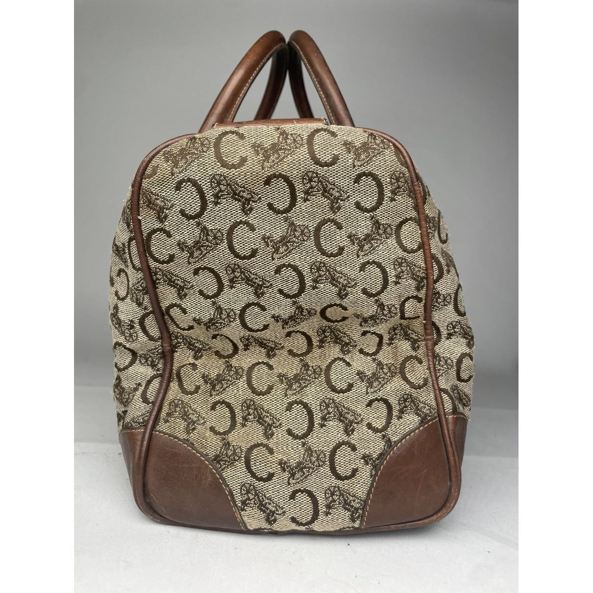 Celine SAC SEAU Brown Leather Handbag Size ONE SIZE - 3 Thumbnail