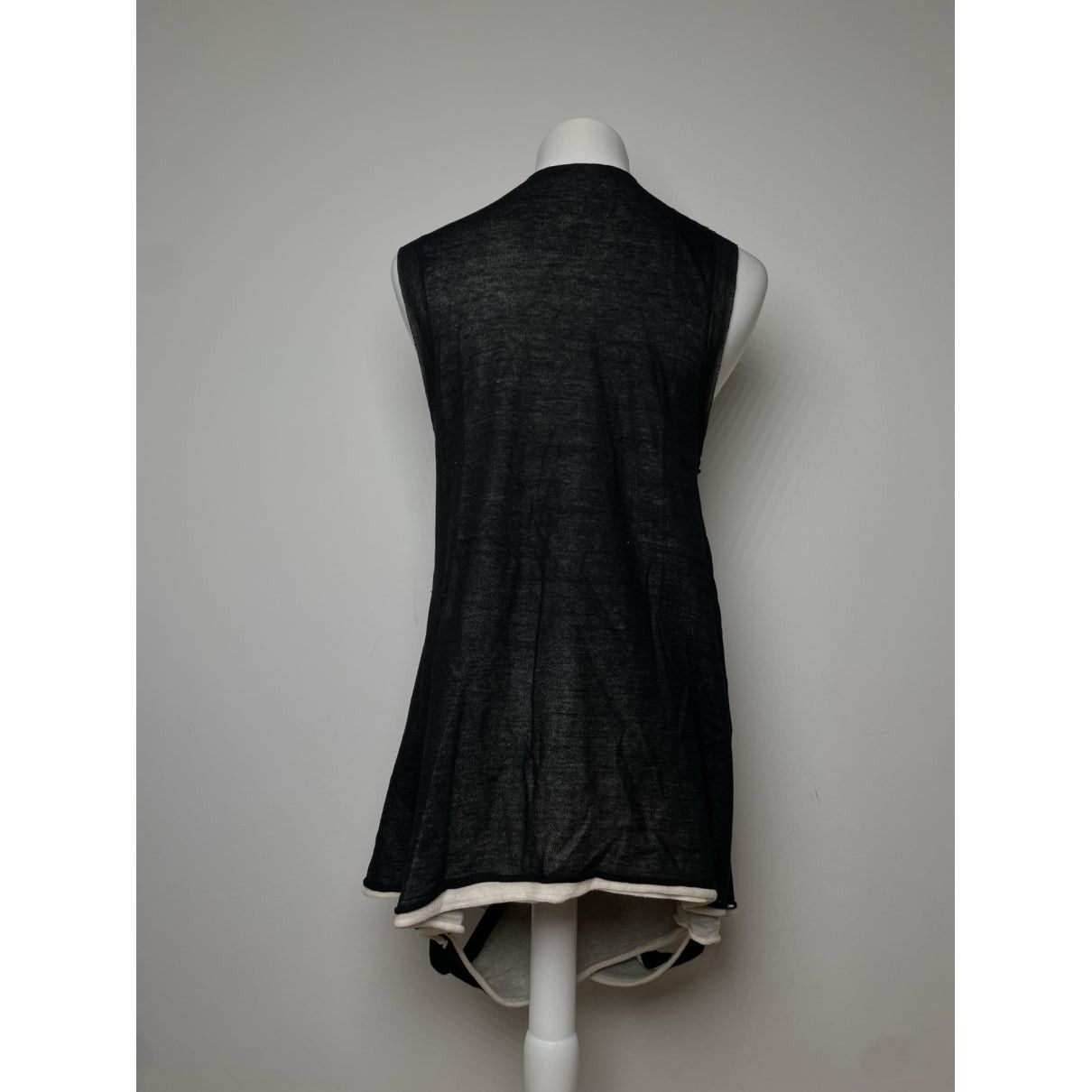 Issey Miyake Black Wool Top Size M / US 6-8 / IT 42-44 - 4 Thumbnail