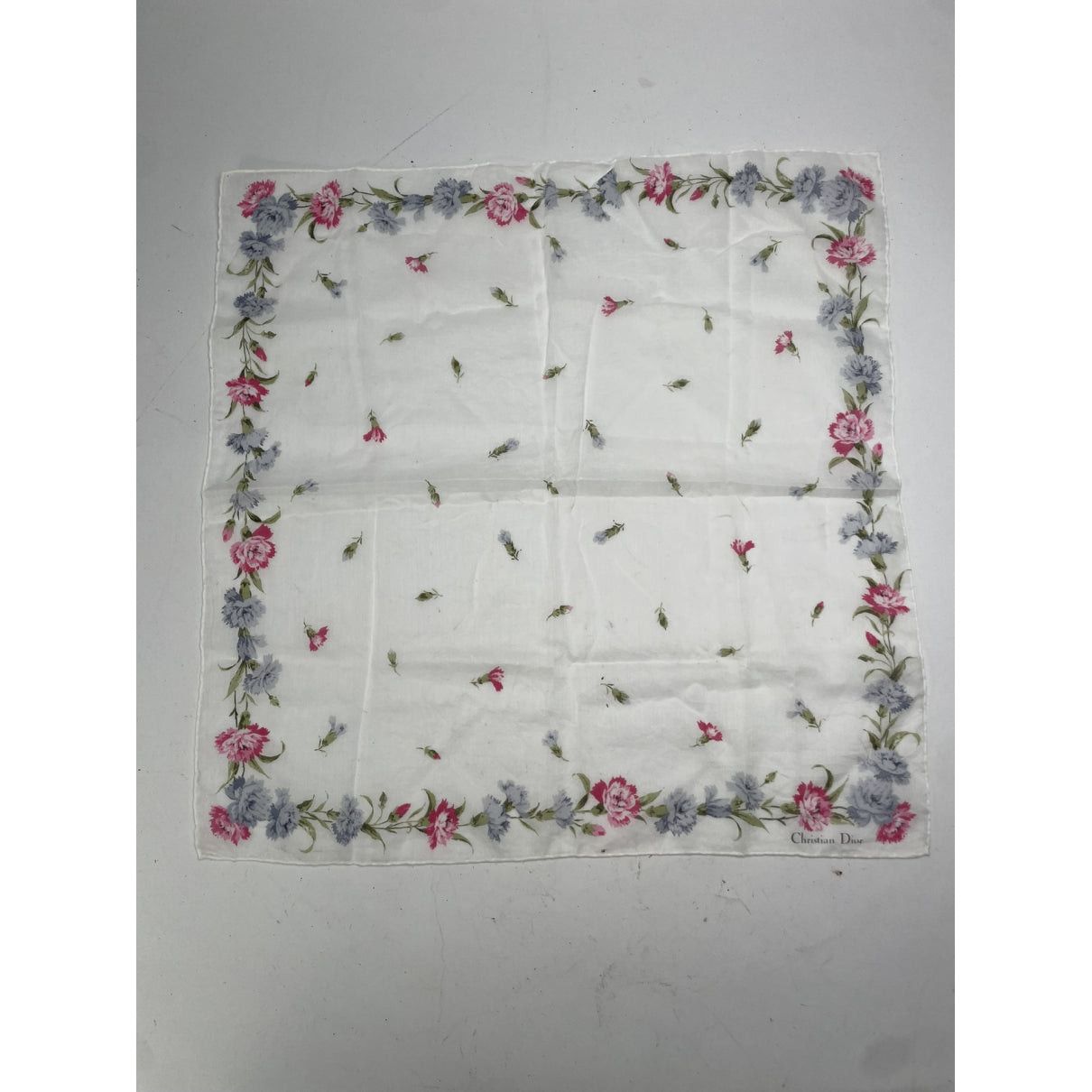 Dior Multicolour Silk Scarf Size ONE SIZE - 5 Thumbnail