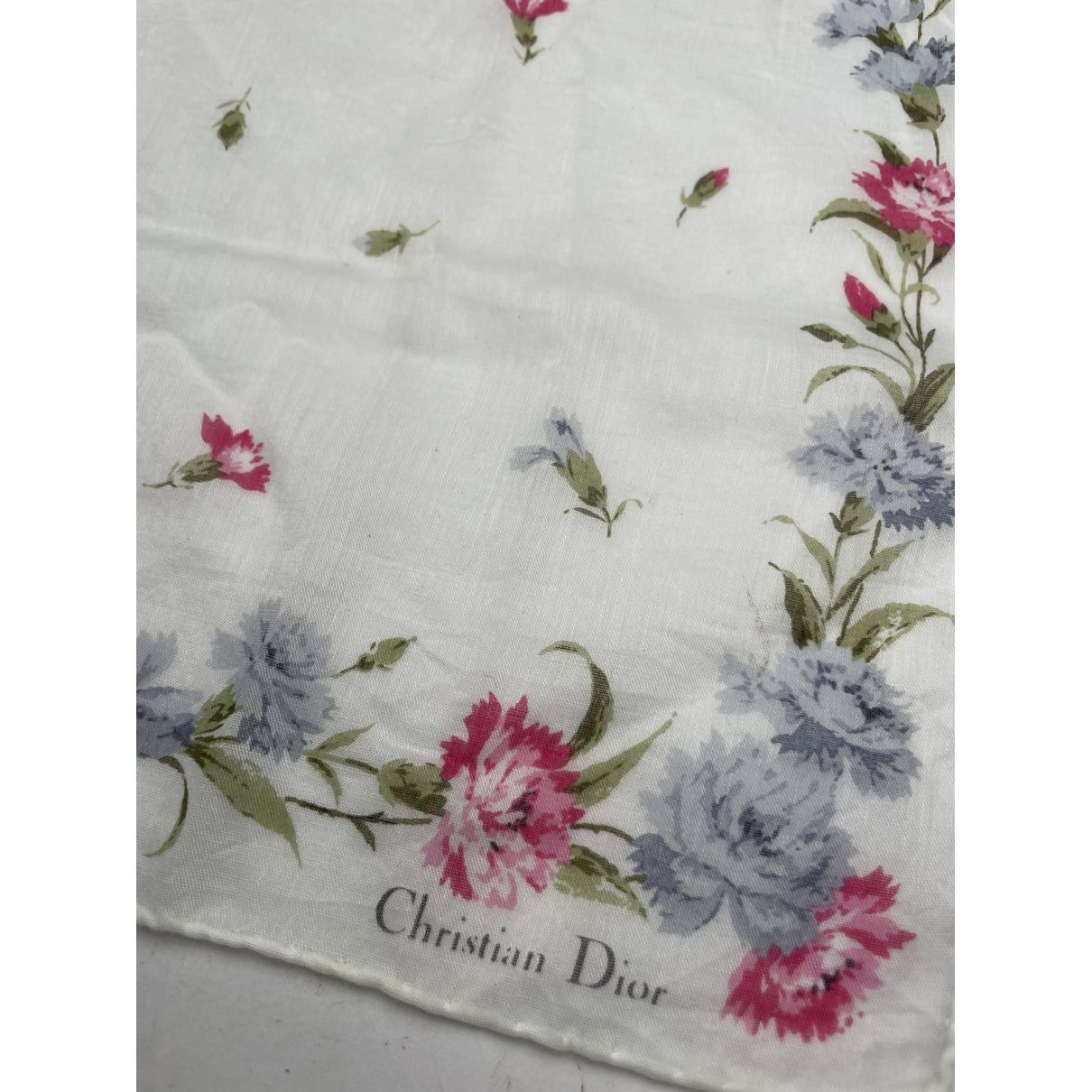 Dior Multicolour Silk Scarf Size ONE SIZE - 2 Thumbnail