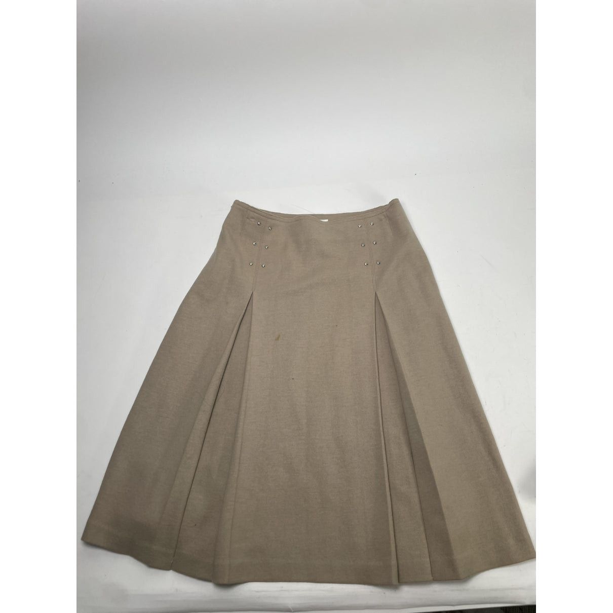 Courreges Courrèges Beige Wool Coat Size S / US 4 / IT 40 - 4 Thumbnail