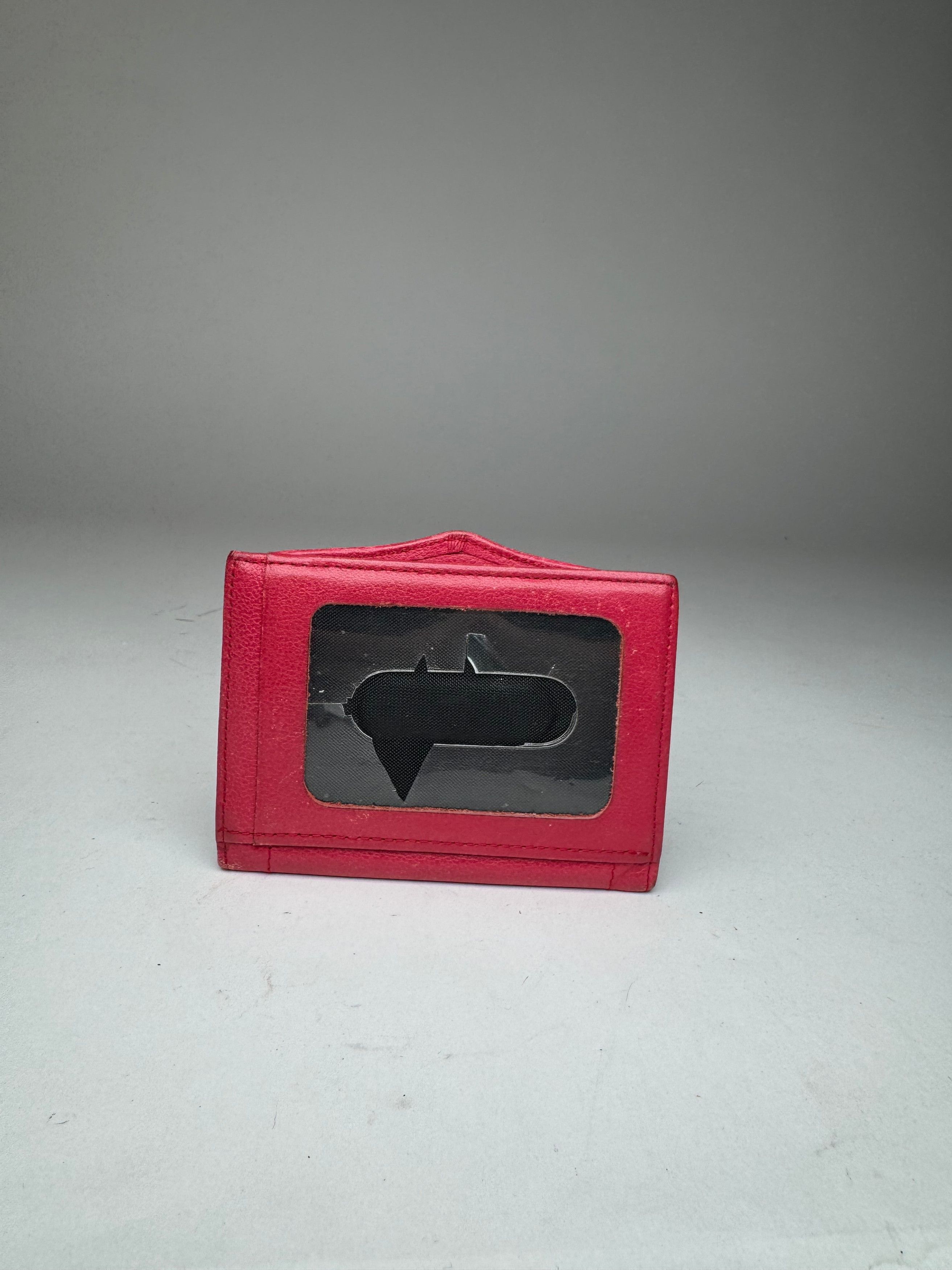 Givenchy Vintage Leather Card Holder Red Size ONE SIZE - 8 Thumbnail