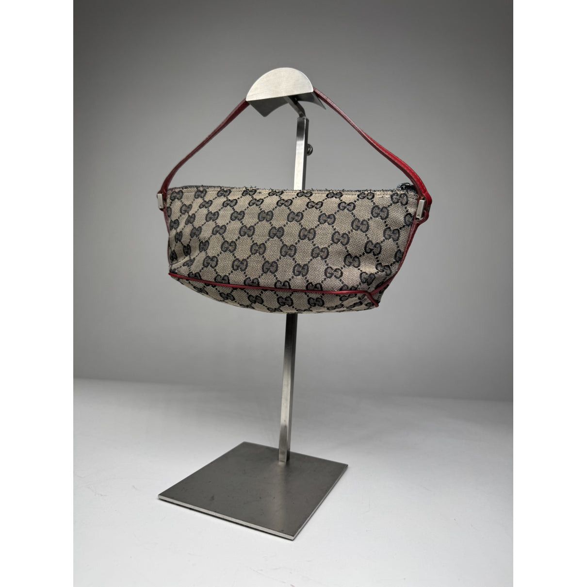 Gucci Jackie 1961 Beige Cotton Handbag Size ONE SIZE - 4 Thumbnail